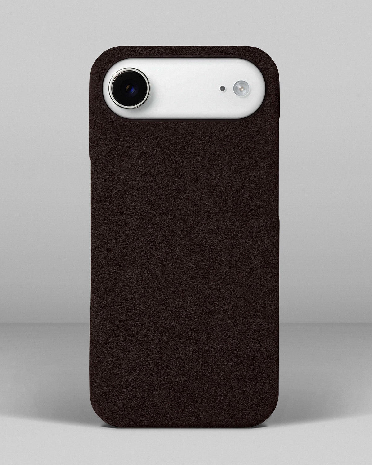 Dark Brown Alcantara Case for iPhone 17 Air