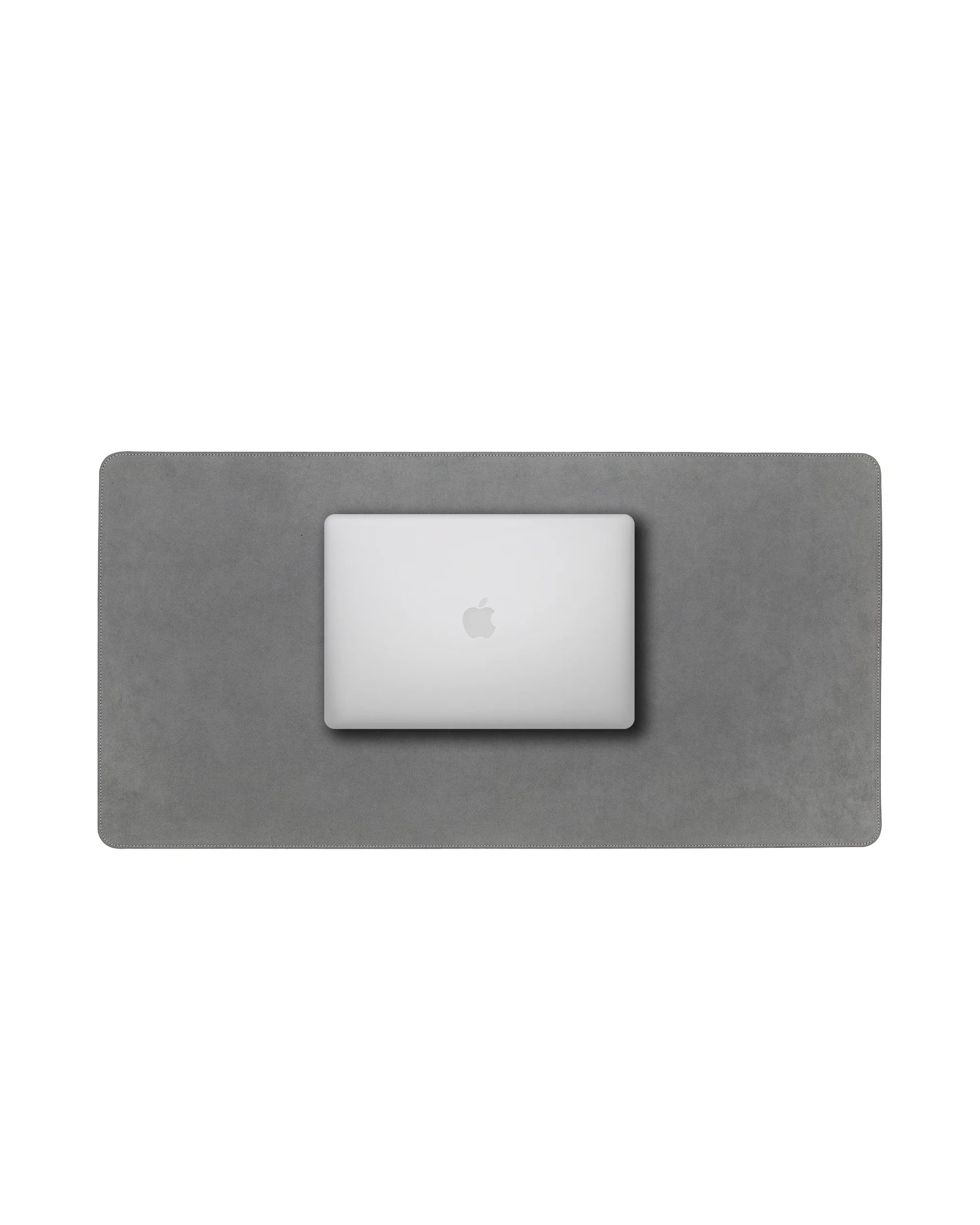 Light Grey Alcantara Leather Desk Pad
