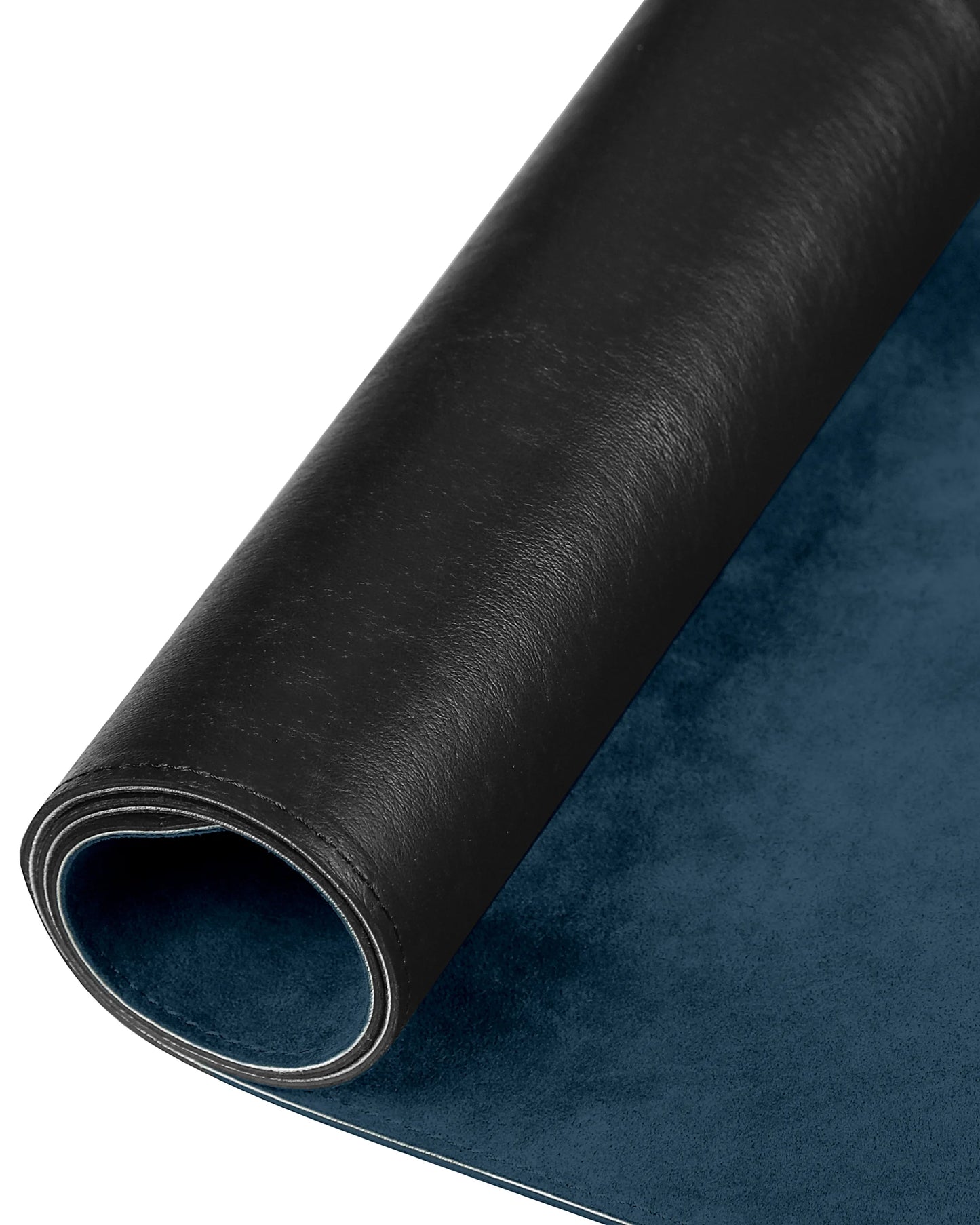 Green Alcantara Leather Desk Pad