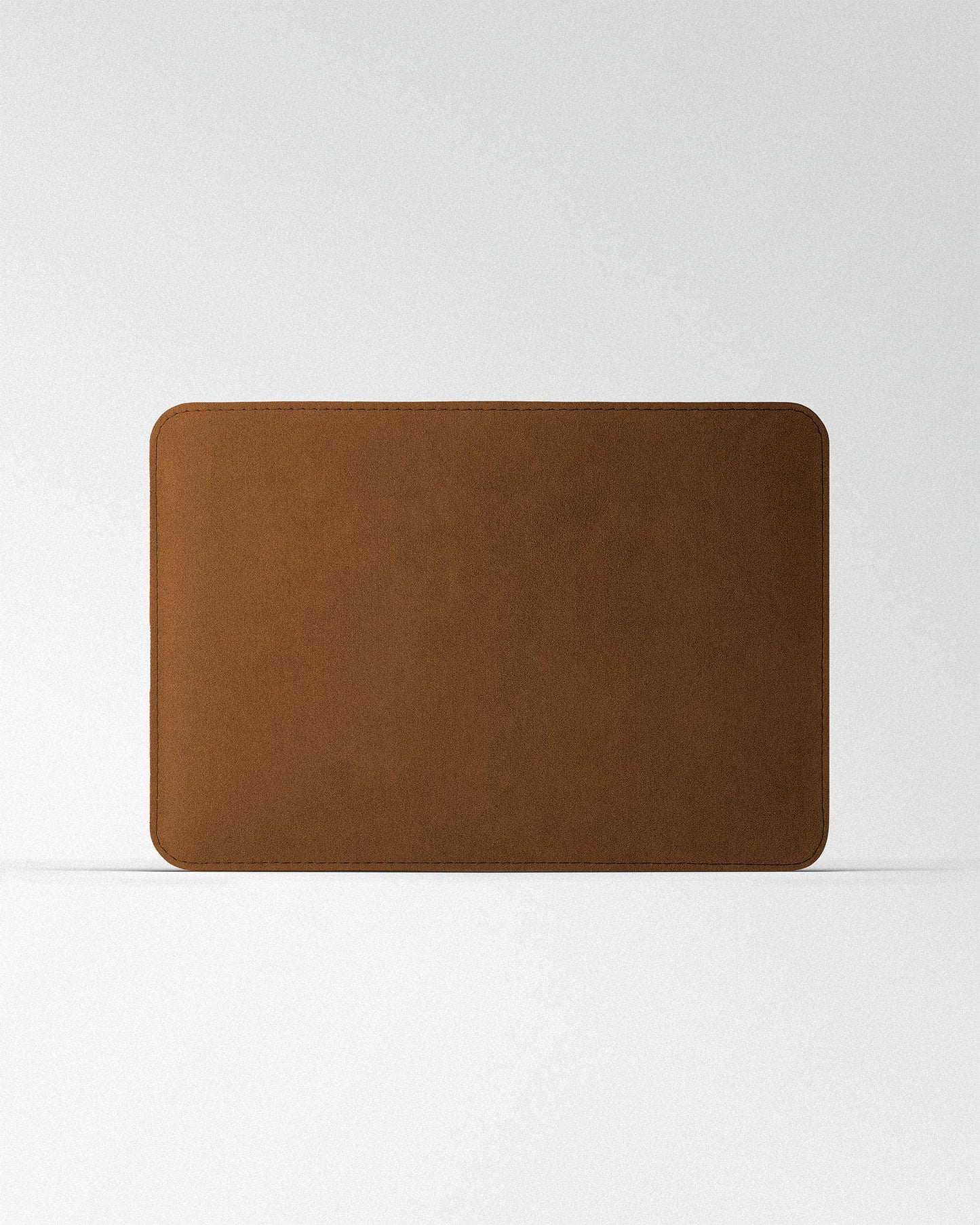Світло-сірий відкритий чохол з алькантари для MacBook
