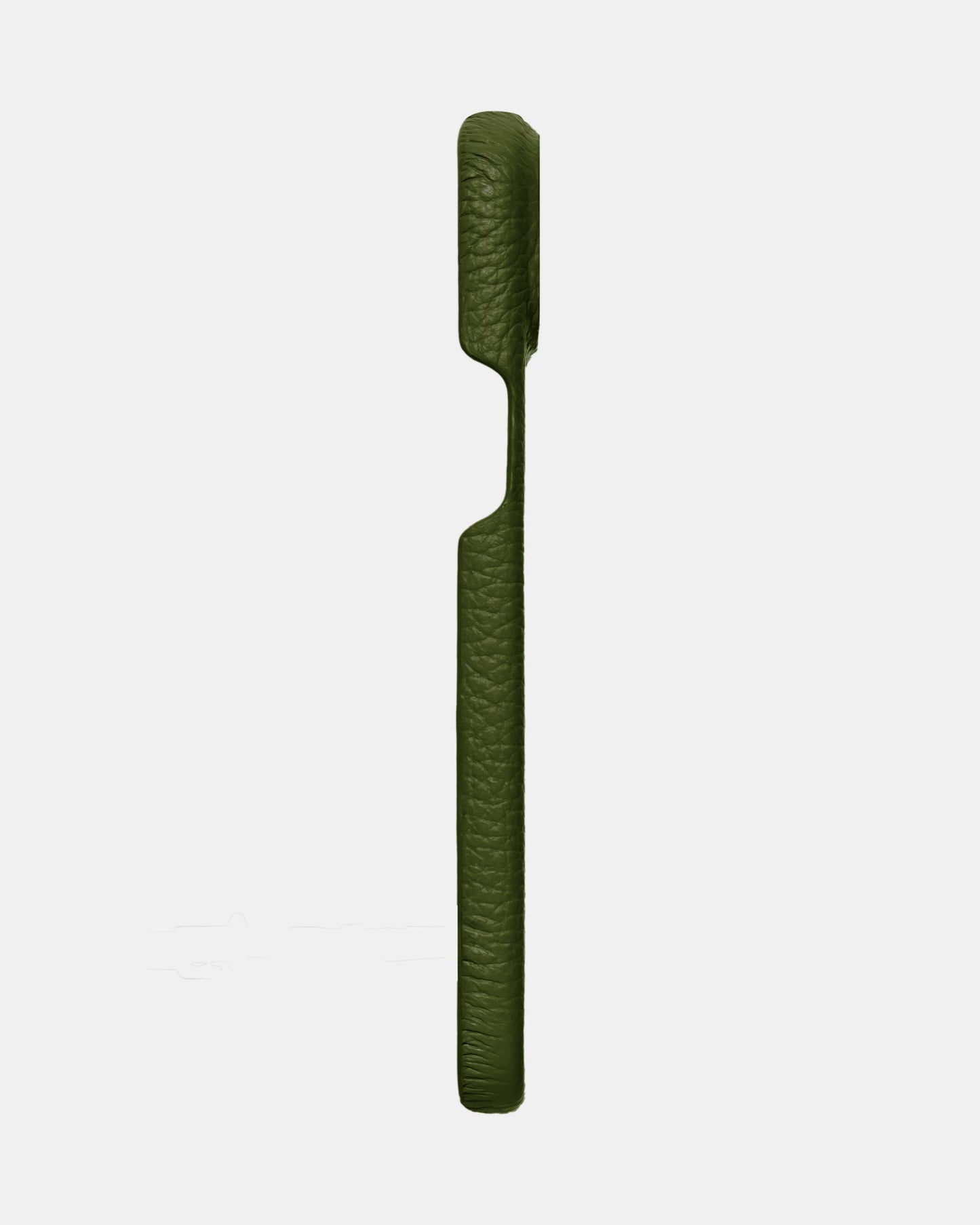 Dark Green Leather Case for iPhone 15 Plus