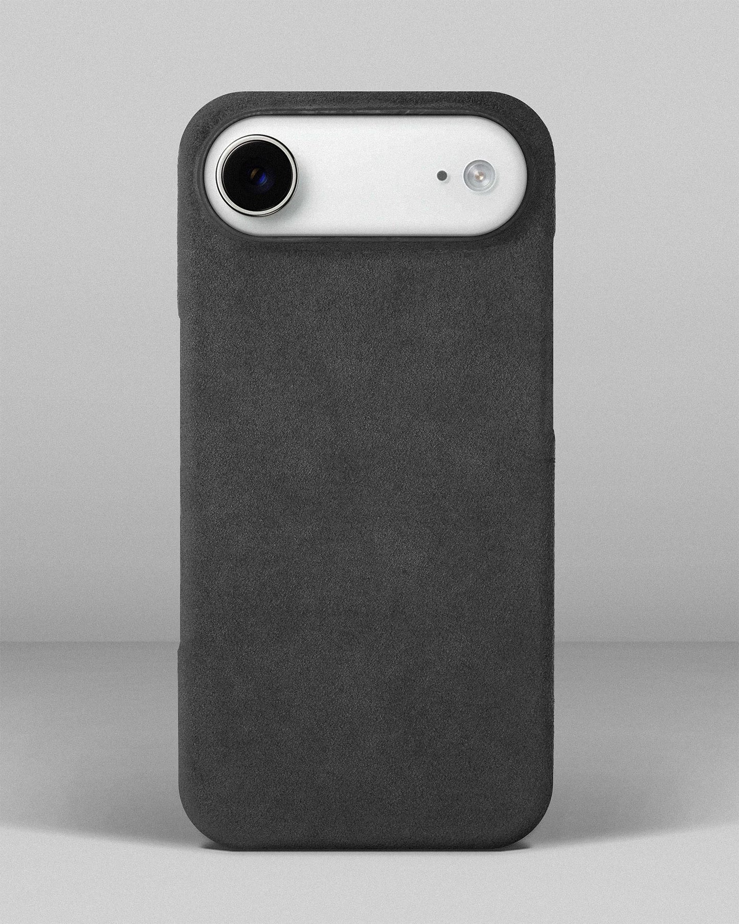 Grey Alcantara Case for iPhone 17 Air