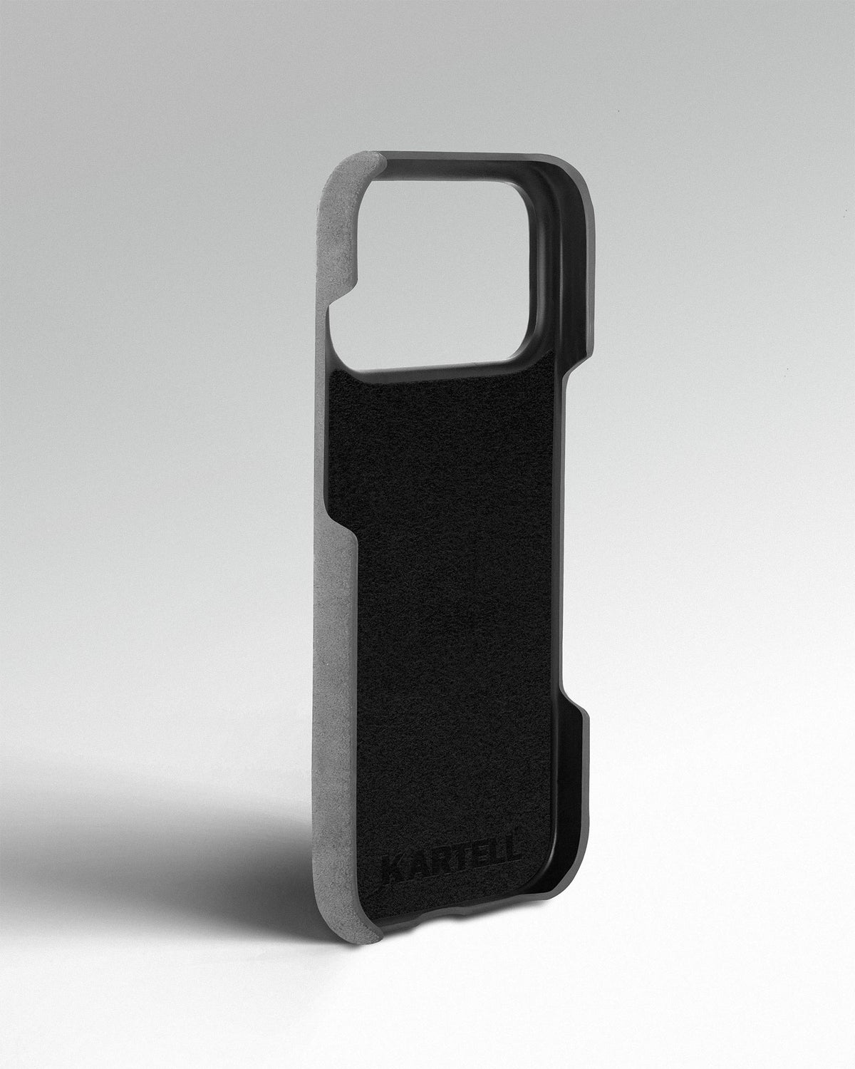 Light Grey Alcantara Case for iPhone 18 Pro