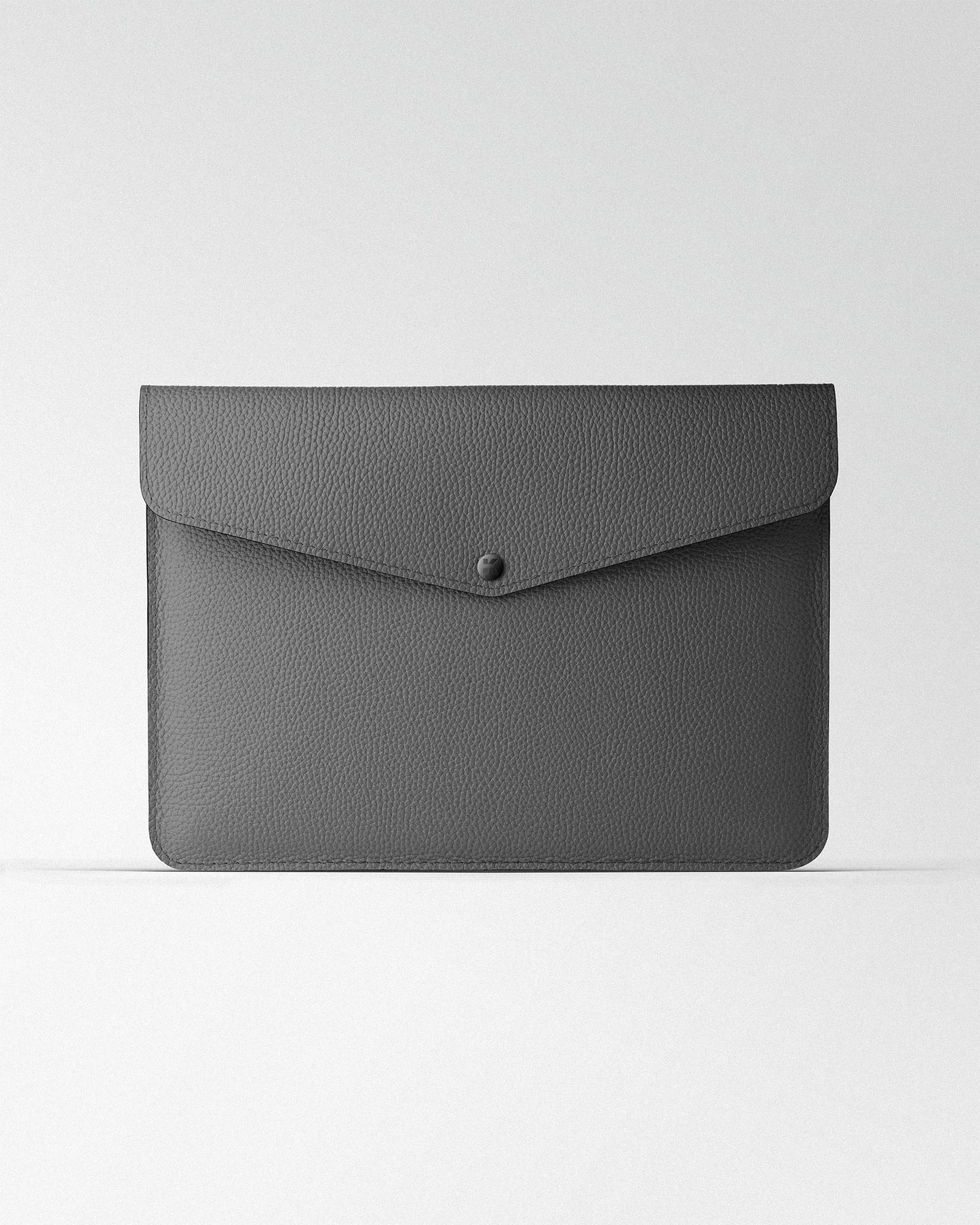 Envelope MacBook Sleeve in Gray Floater Leather