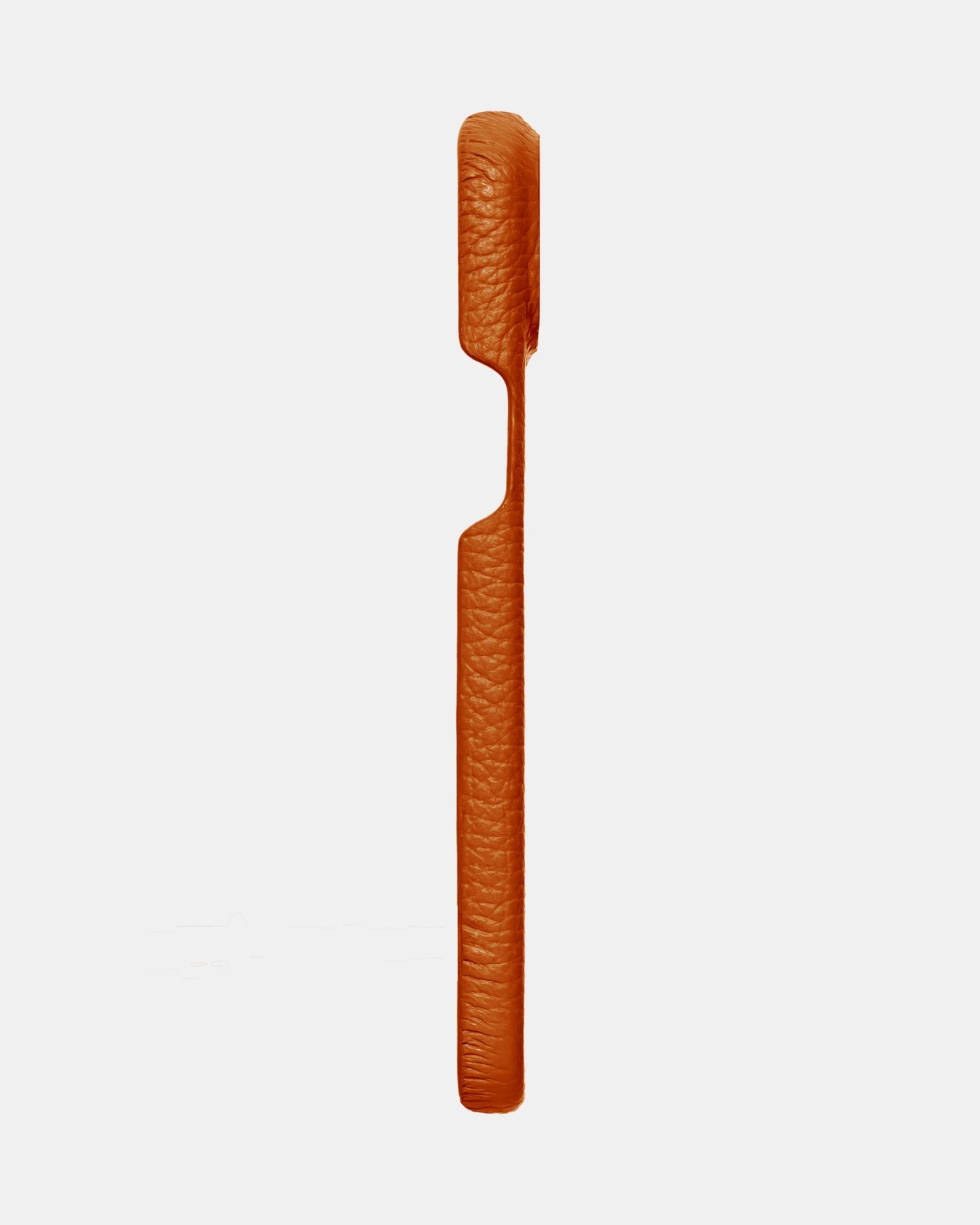 Orange Leather Case for iPhone 15
