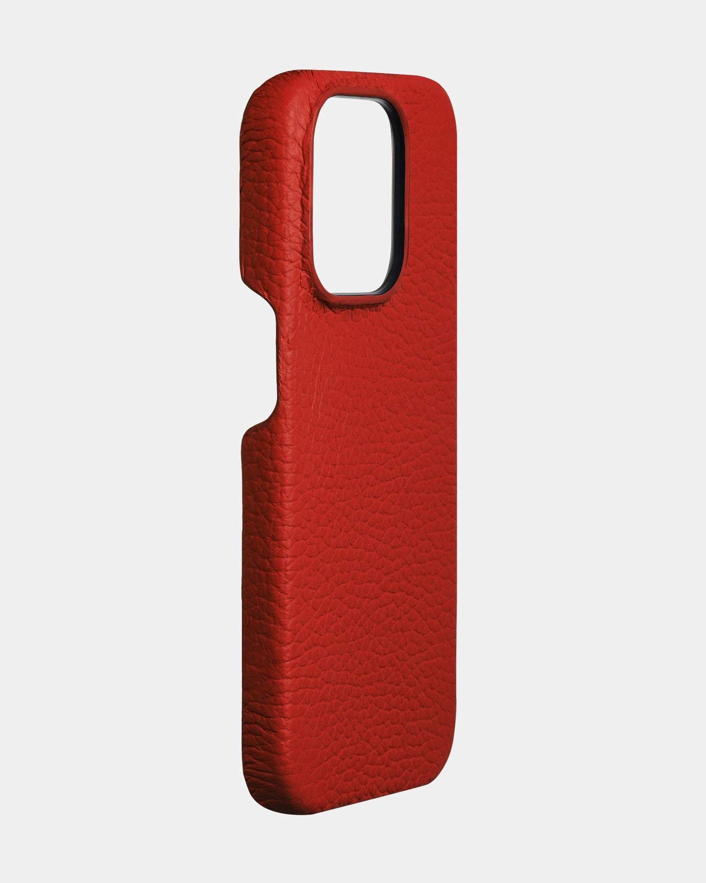 Red Leather Case for iPhone 15 Pro Max