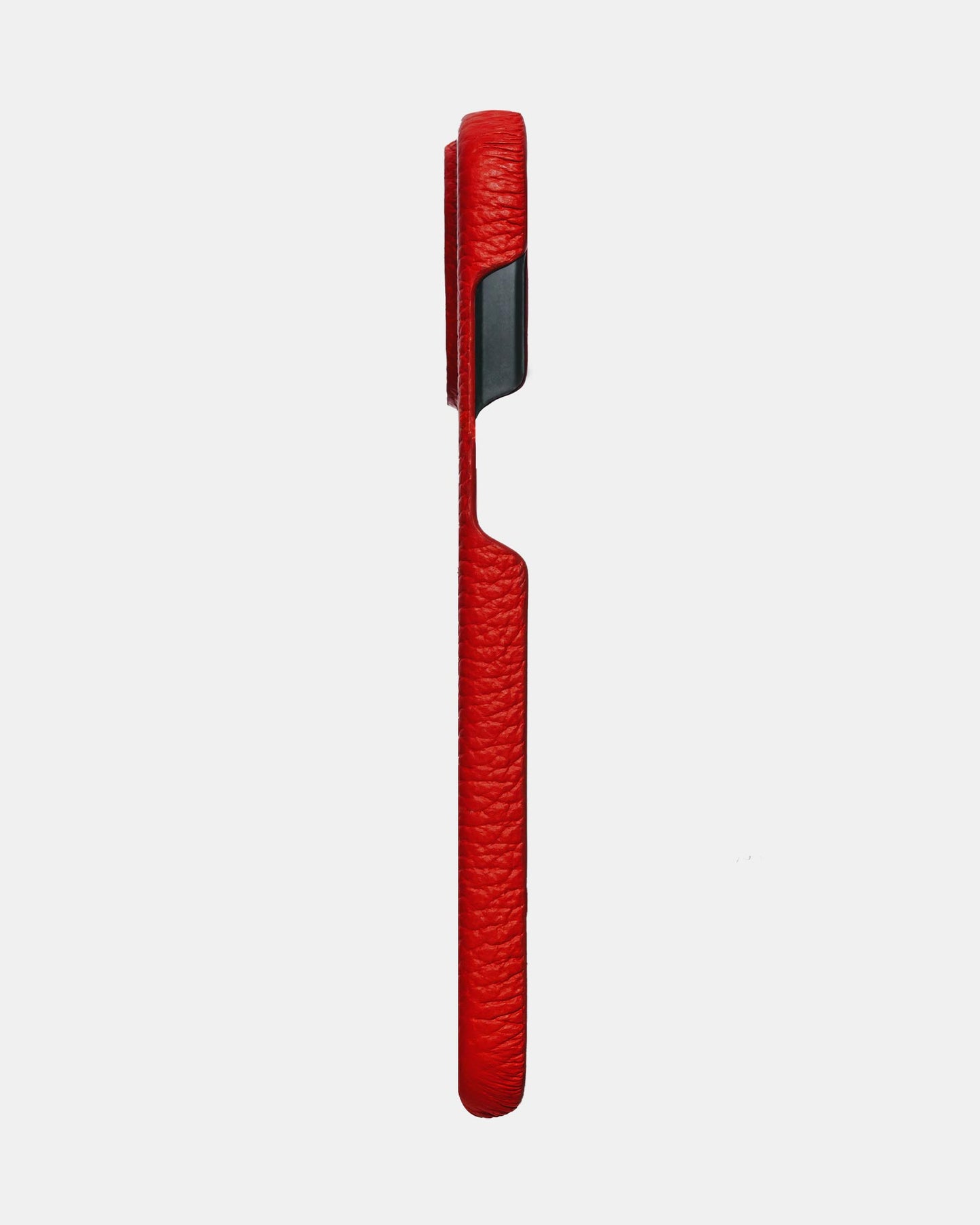 Red Leather Case for iPhone 15 Pro Max