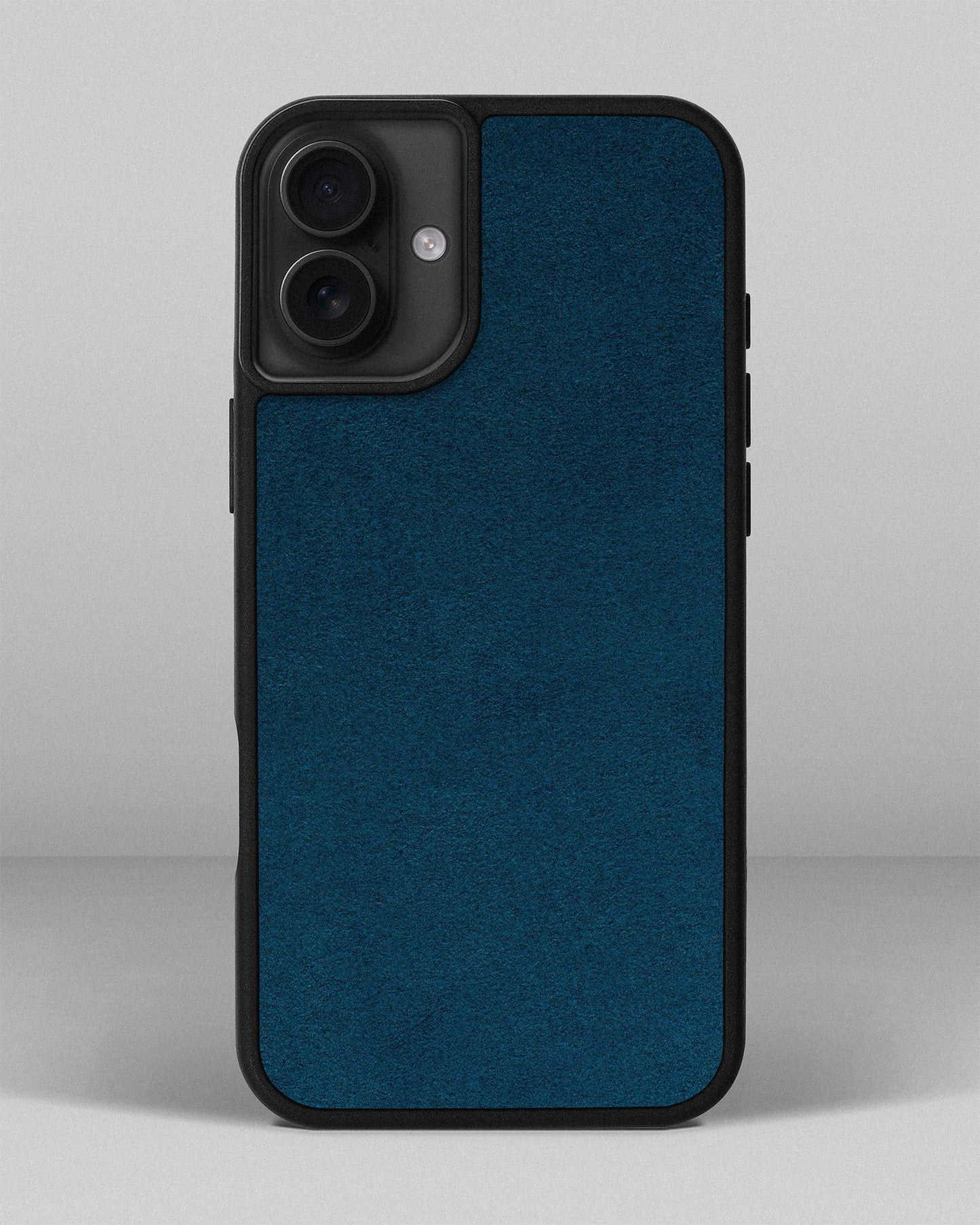 Blue Alcantara Sport Case for iPhone 14 Plus
