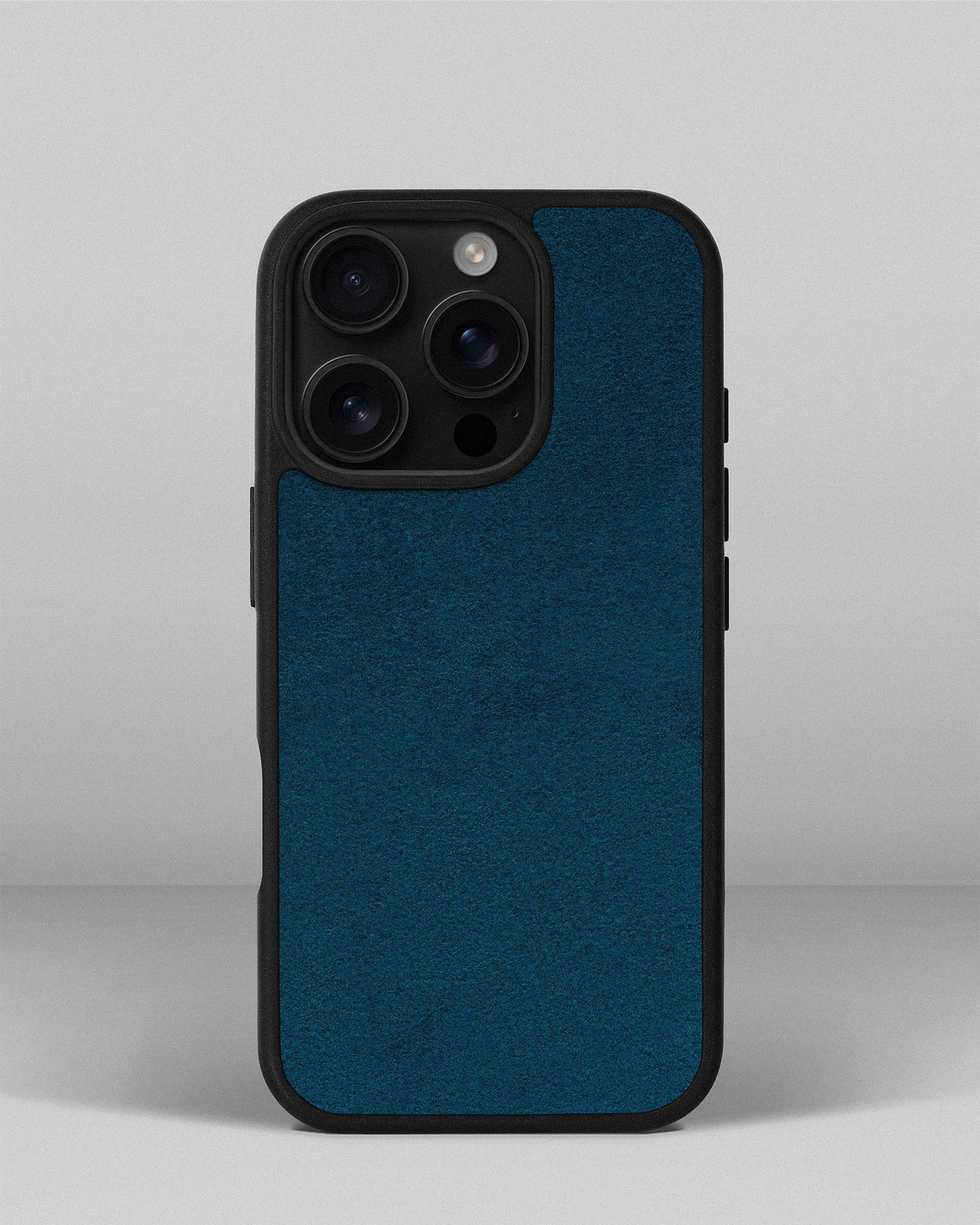 Blue Alcantara Sport Case for iPhone 14 Pro