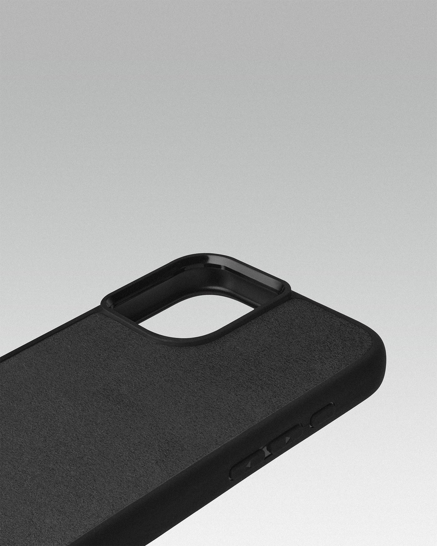 Grey Alcantara Sport Case for iPhone 16 Plus