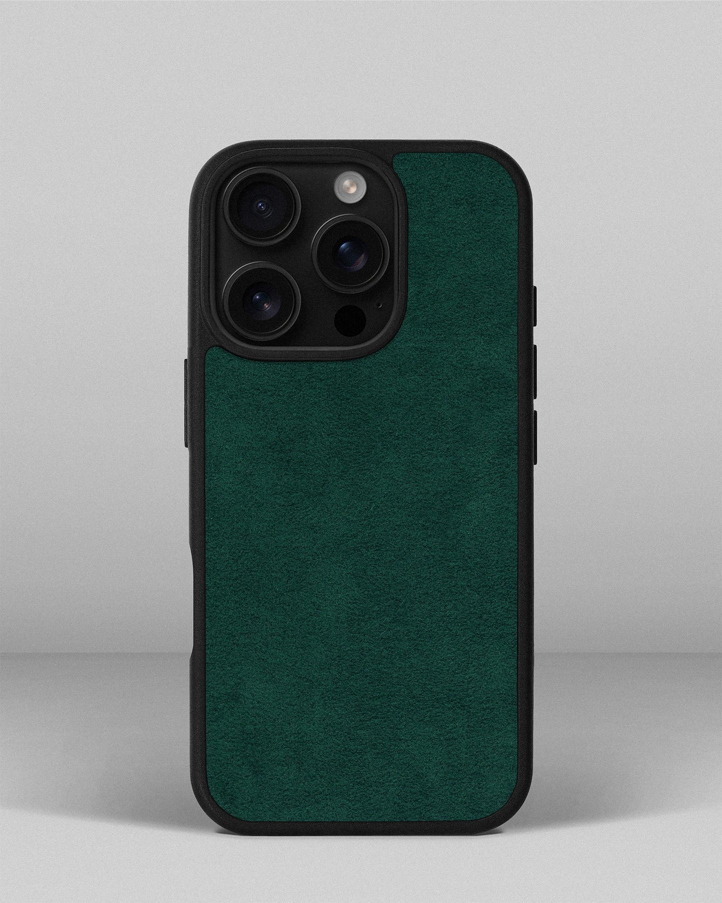Green Alcantara Sport Case for iPhone 13 Pro
