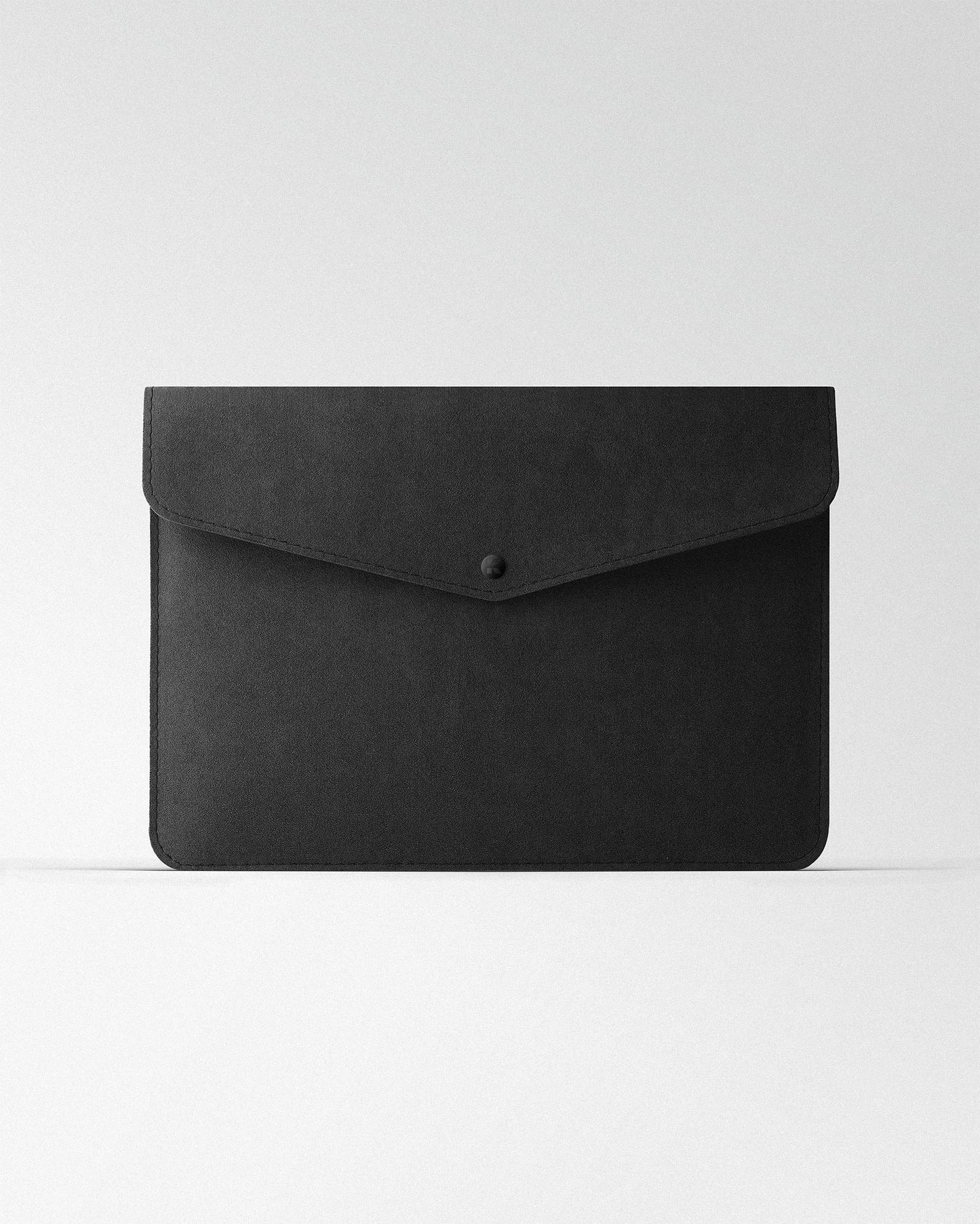 Black Alcantara Envelope Case for MacBook