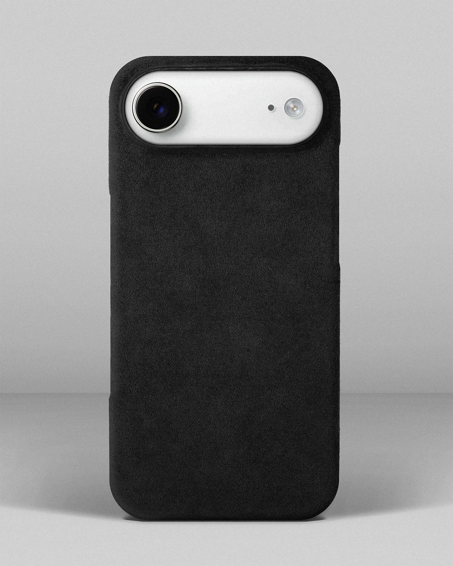 Black Alcantara Case for iPhone 17 Air
