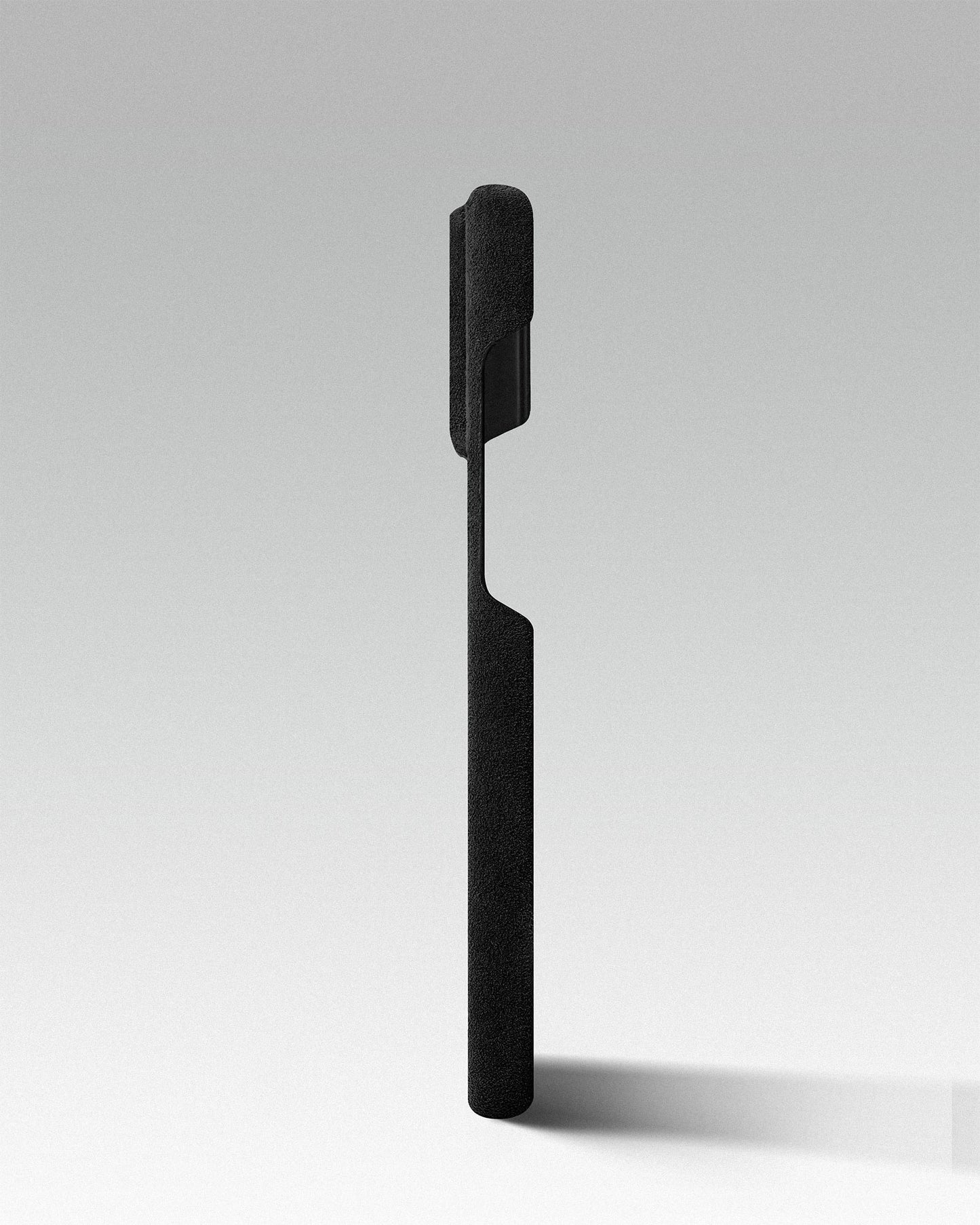 Black Alcantara Case for iPhone 16 Pro