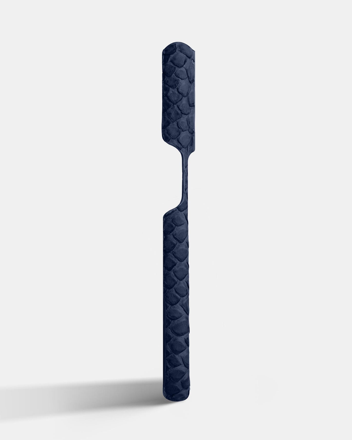 Genuine Navy Blue Python Leather Case for iPhone 16 Pro Max