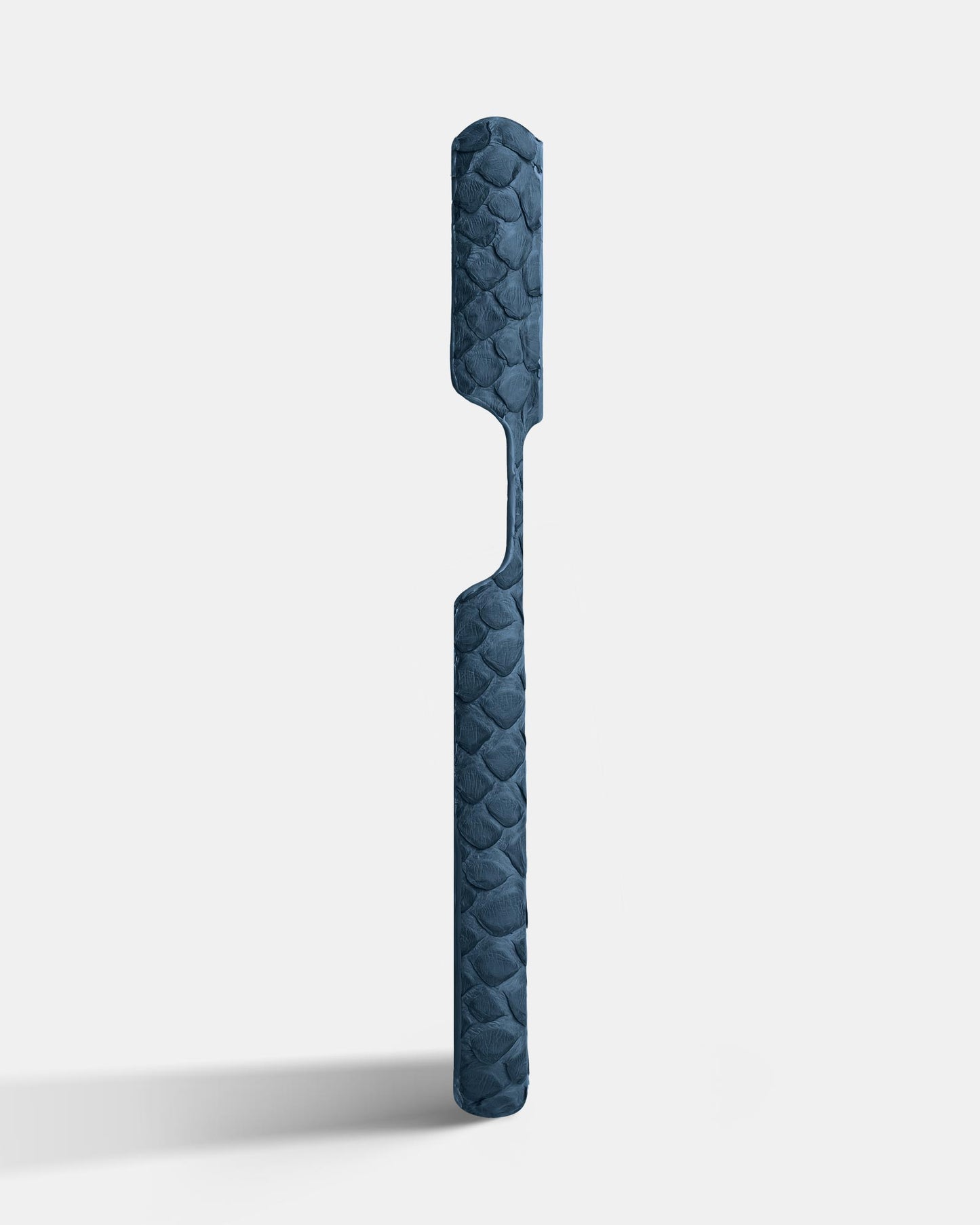 Genuine Light Blue Python Leather Case for iPhone 16 Pro Max