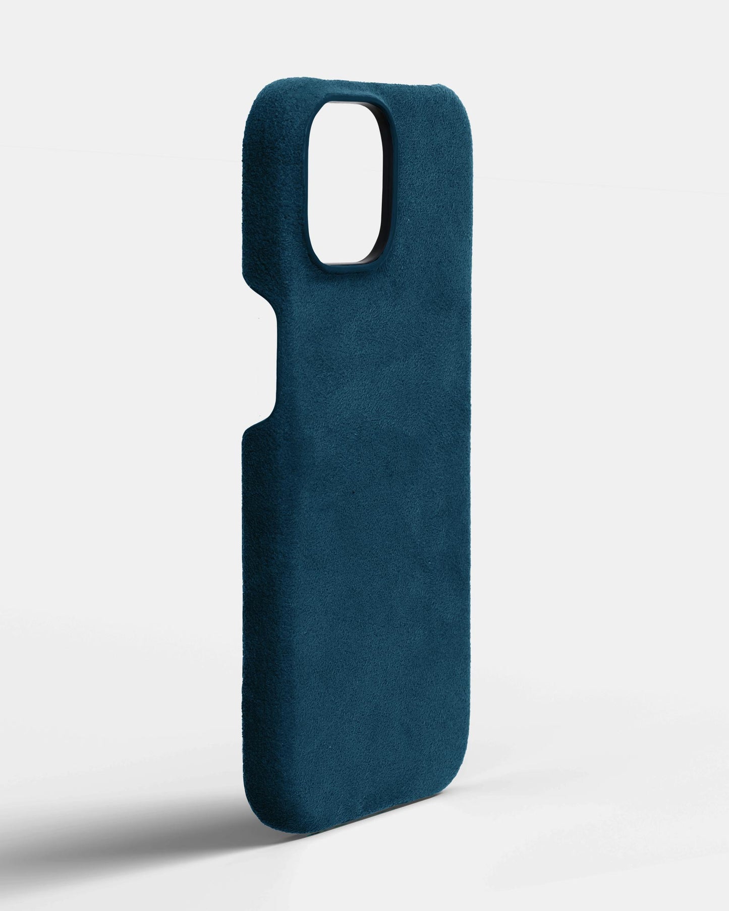 Blue Alcantara Case for iPhone 13 mini