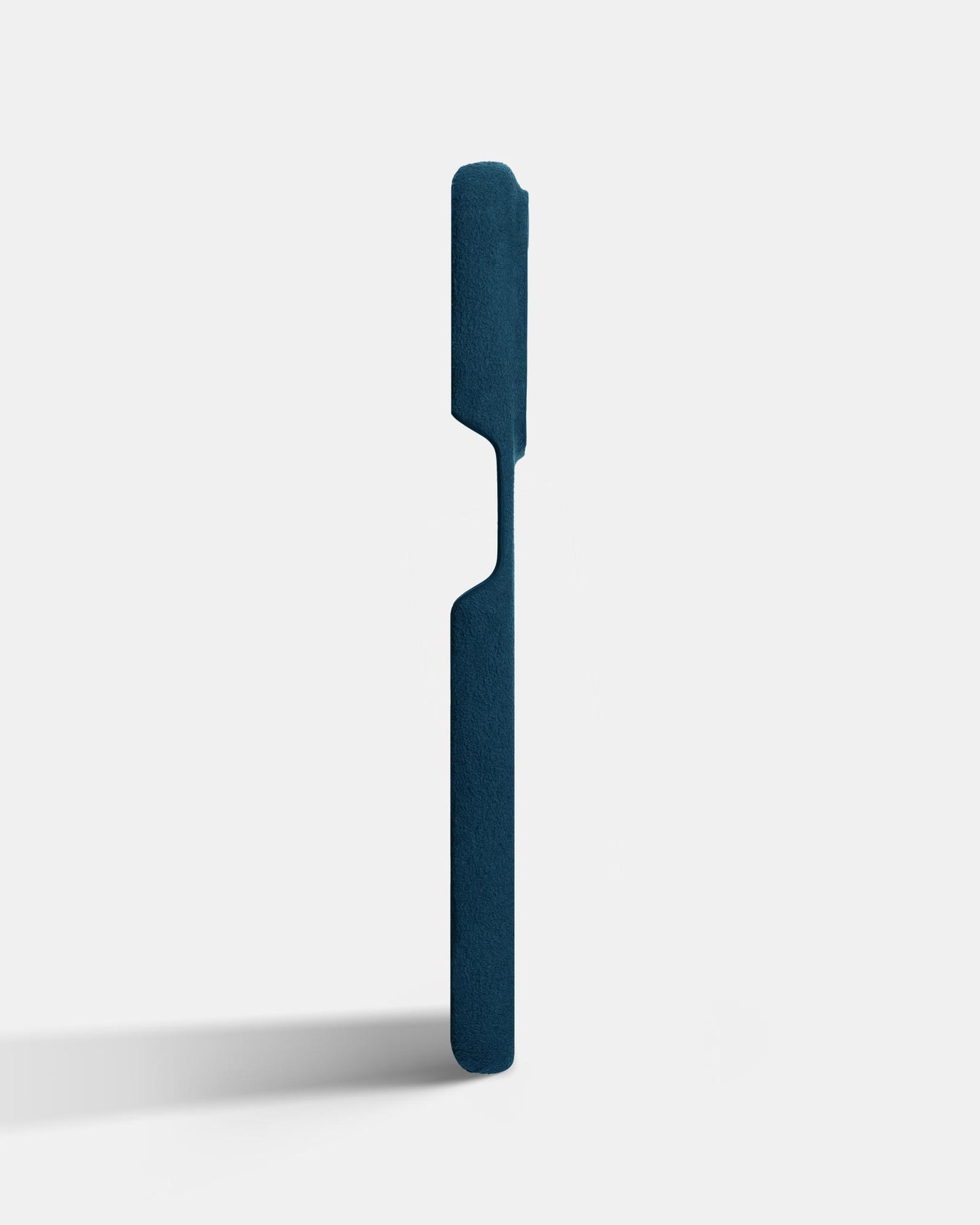 Blue Alcantara Case for iPhone 15 Pro