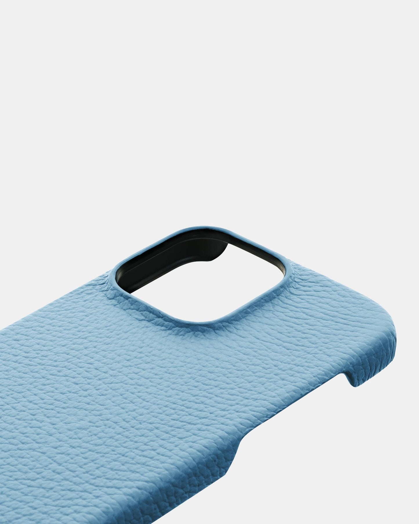 Blue Leather Case for iPhone 15 Pro Max