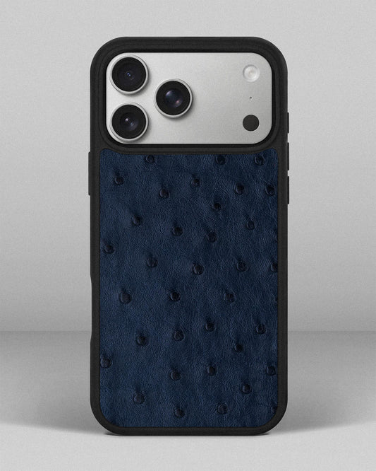 Темно-синій спортивний чохол Ostrich для iPhone 16 Pro Max