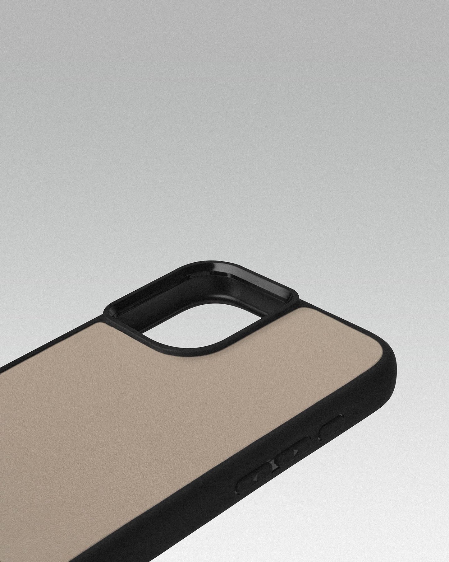 Beige Leather Sport Case for iPhone 16 Plus