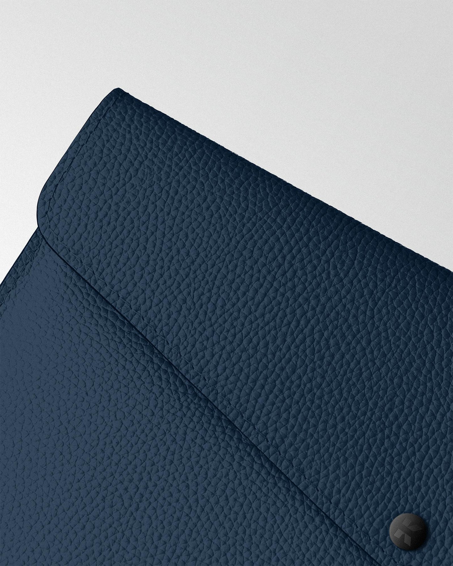 Envelope MacBook Sleeve in Cyan Floater Leather