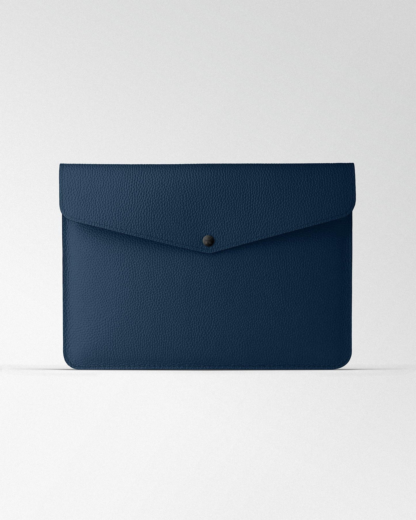 Envelope MacBook Sleeve in Cyan Floater Leather