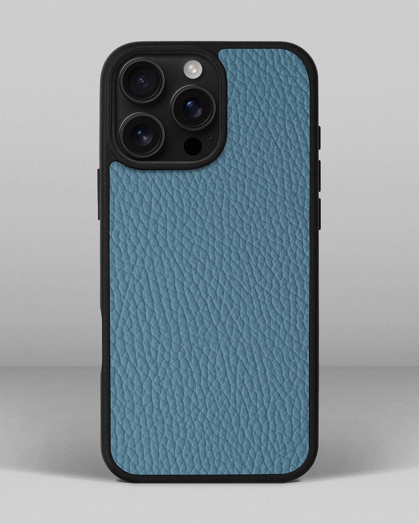 Blue Leather Sport Case for iPhone 15 Pro Max