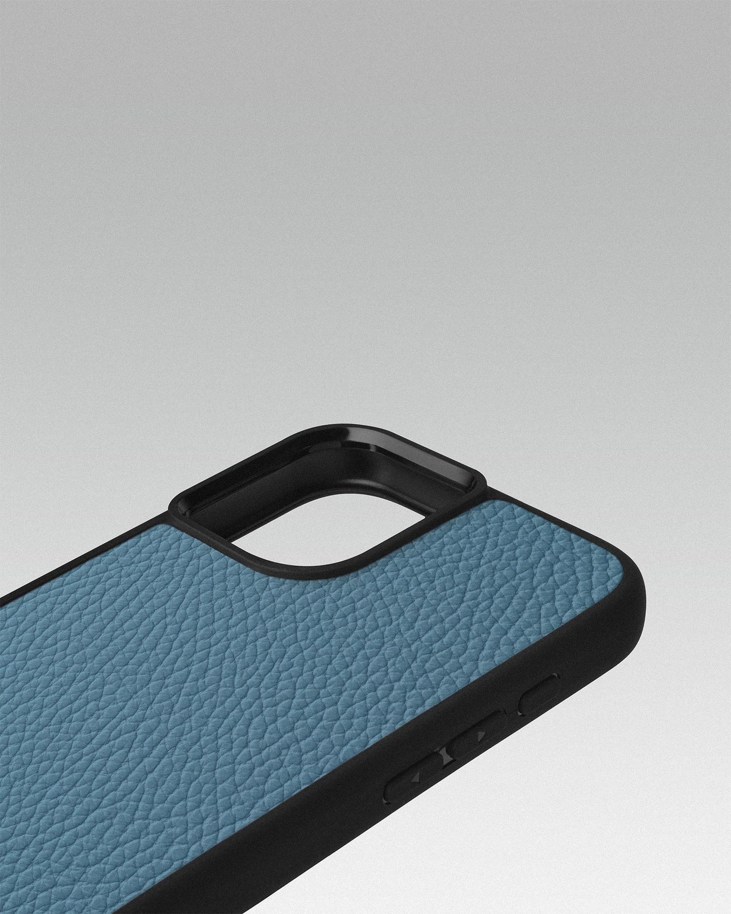 Blue Leather Sport Case for iPhone 16 Plus