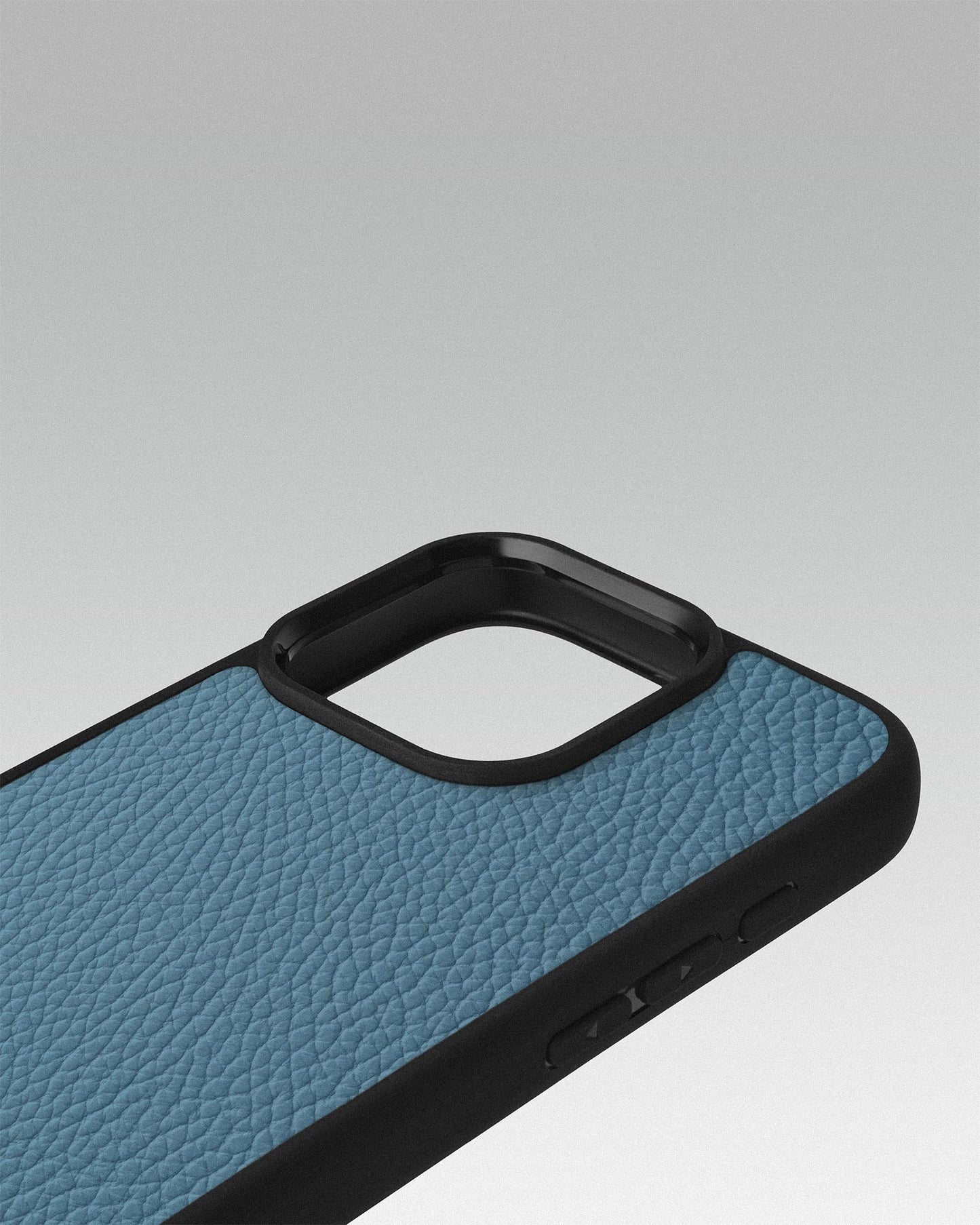 Blue Leather Sport Case for iPhone 15 Pro Max