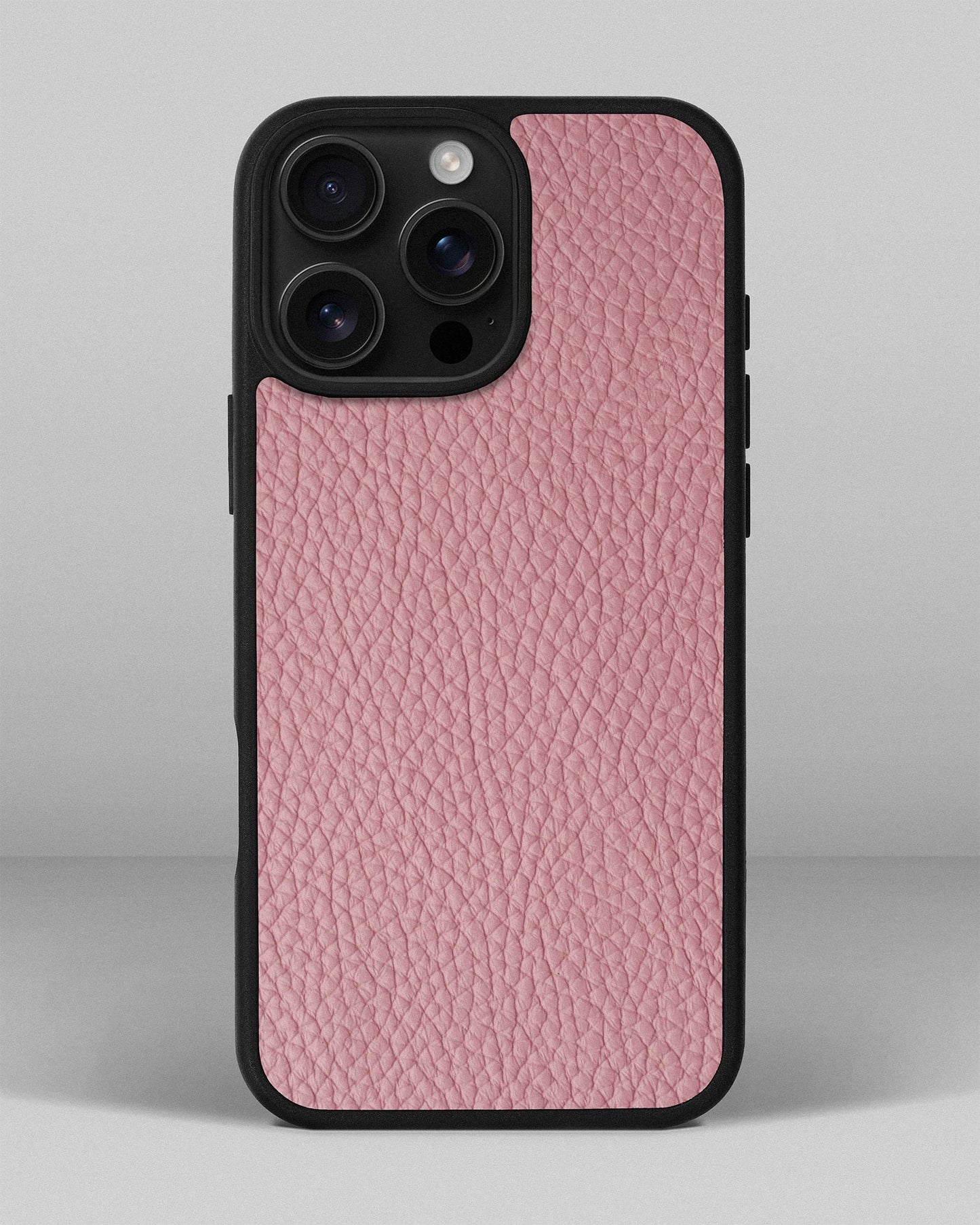 Pink Leather Sport Case for iPhone 15 Pro Max