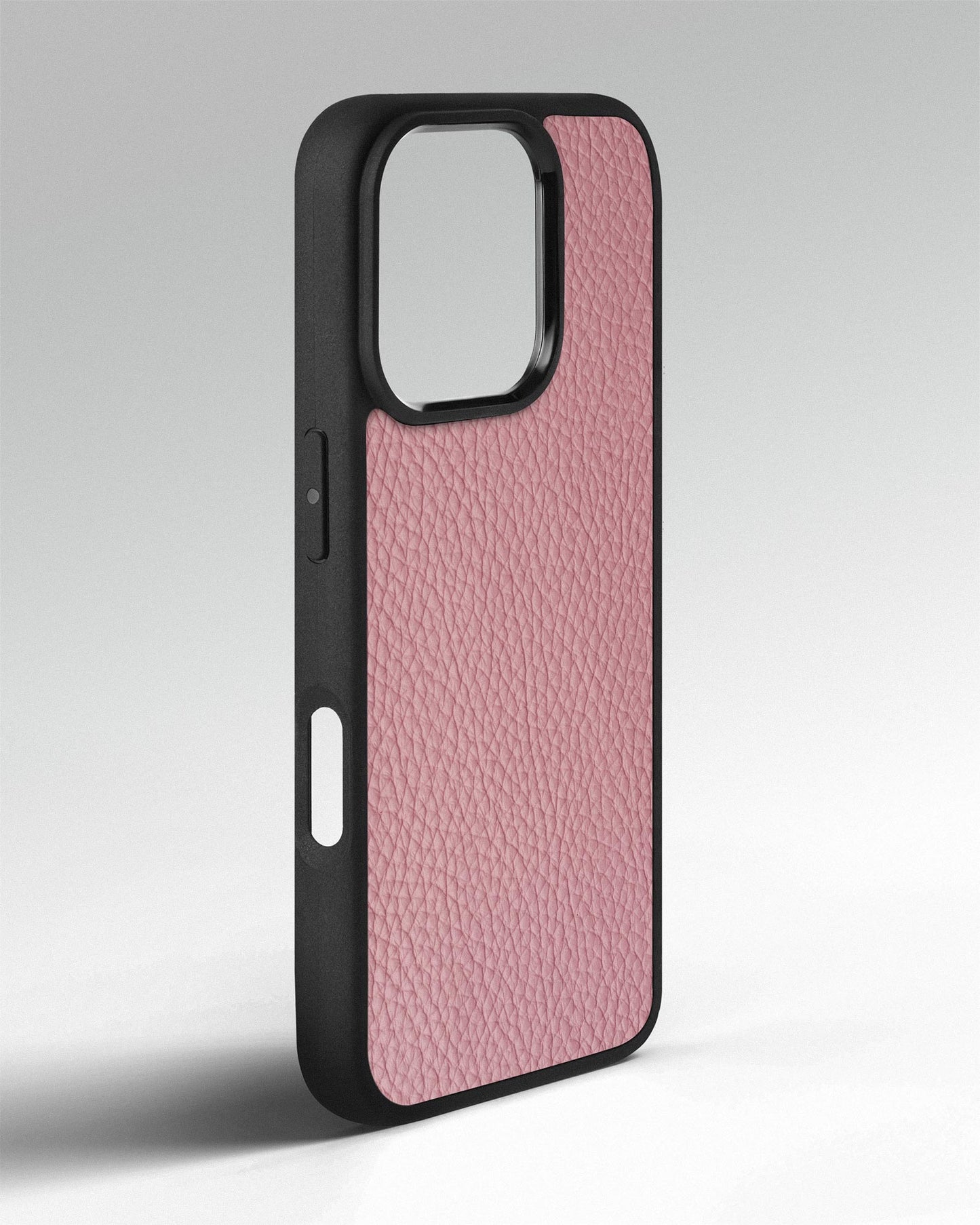 Pink Leather Sport Case for iPhone 15 Pro Max