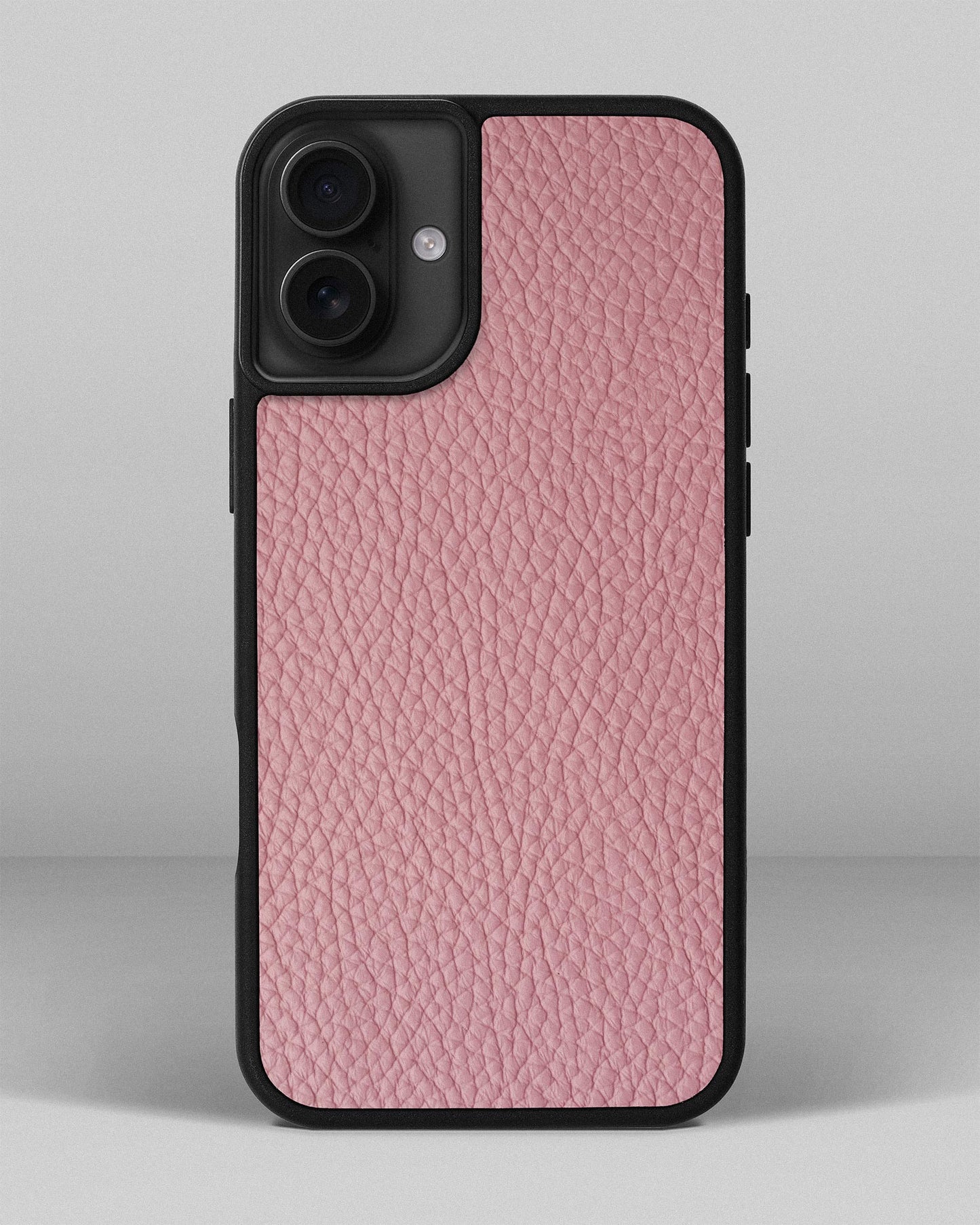 Pink Leather Sport Case for iPhone 16 Plus