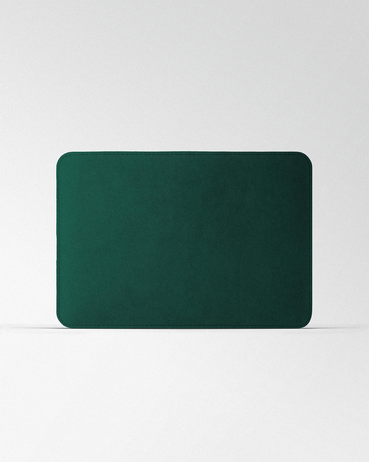 Світло-сірий відкритий чохол з алькантари для MacBook