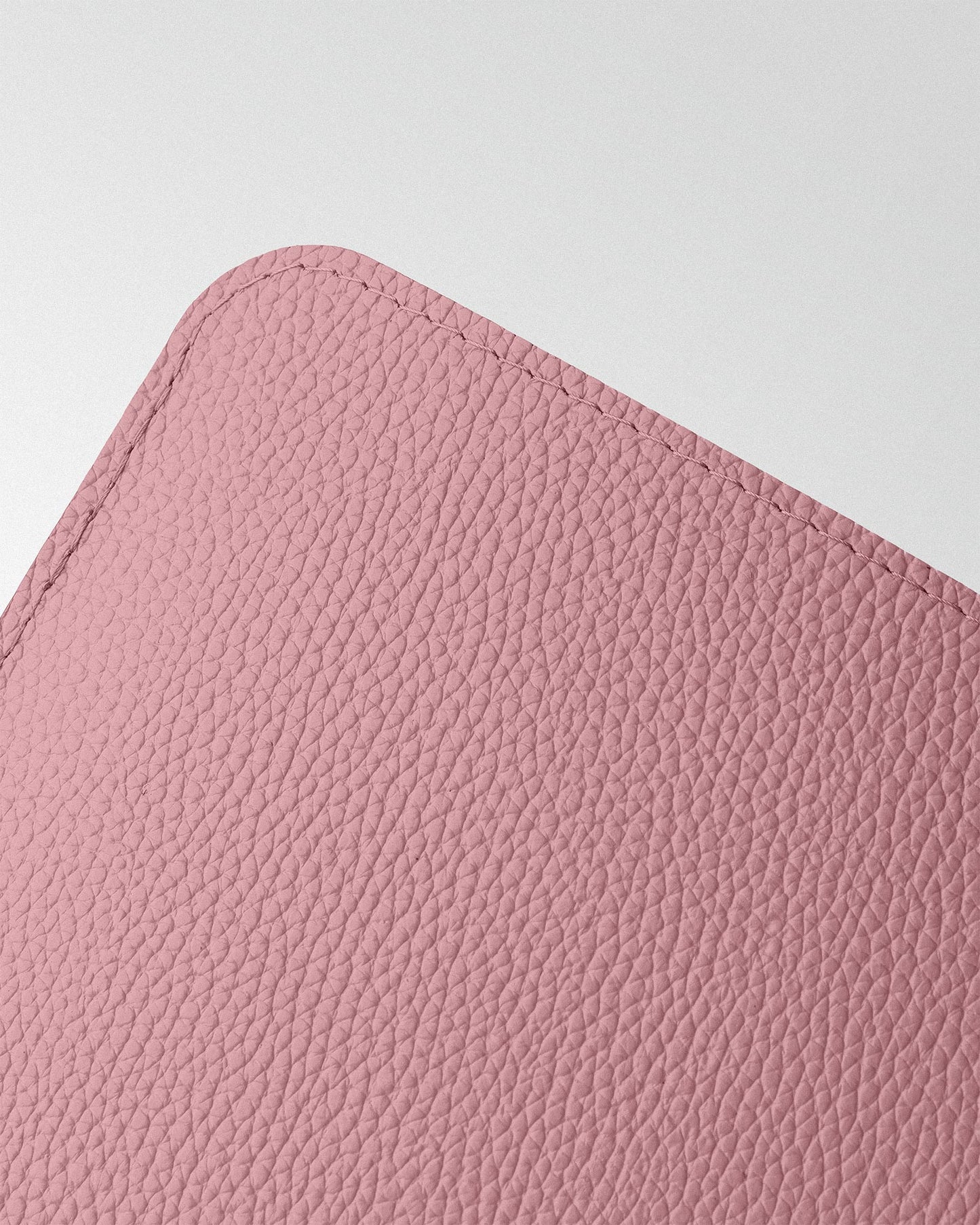 Minimalist MacBook Sleeve in Pink Floater Leather