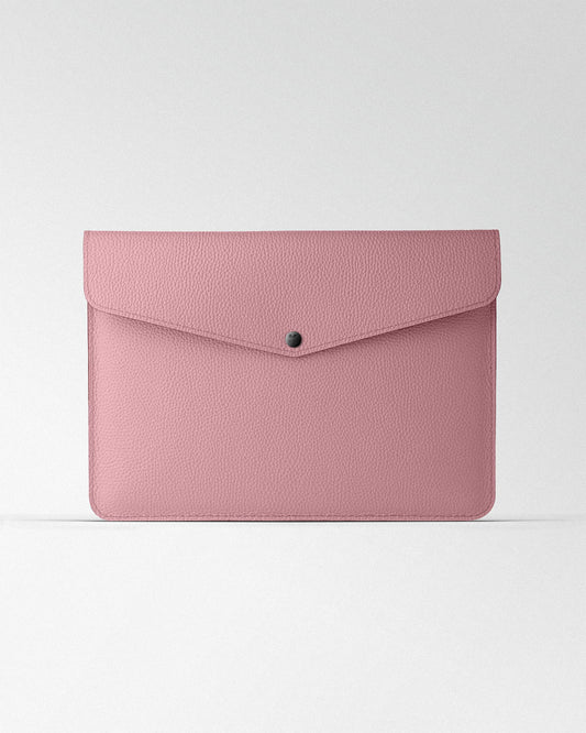 Світло-сірий чохол з алькантари для MacBook