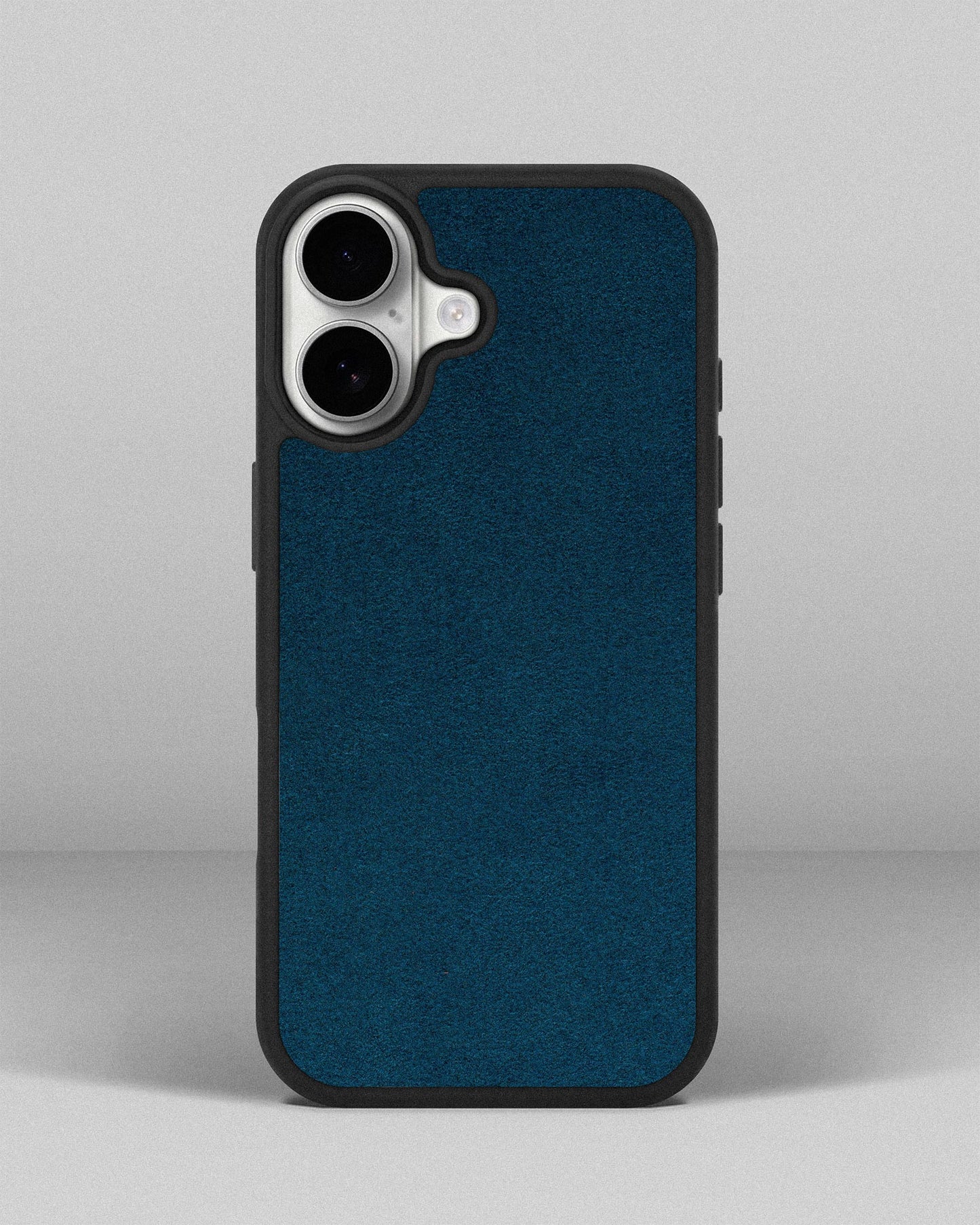 Blue Alcantara Sport Case for iPhone 17