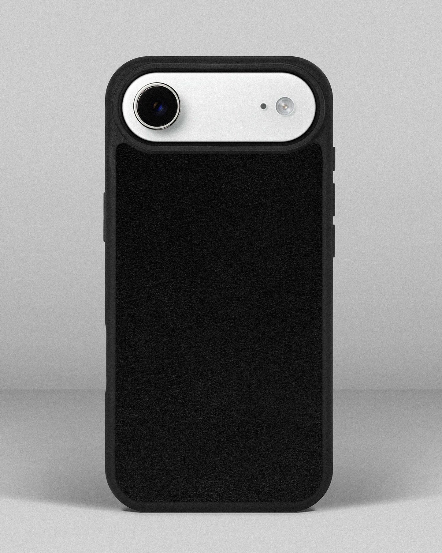 Black Alcantara Sport Case for iPhone 17 Air