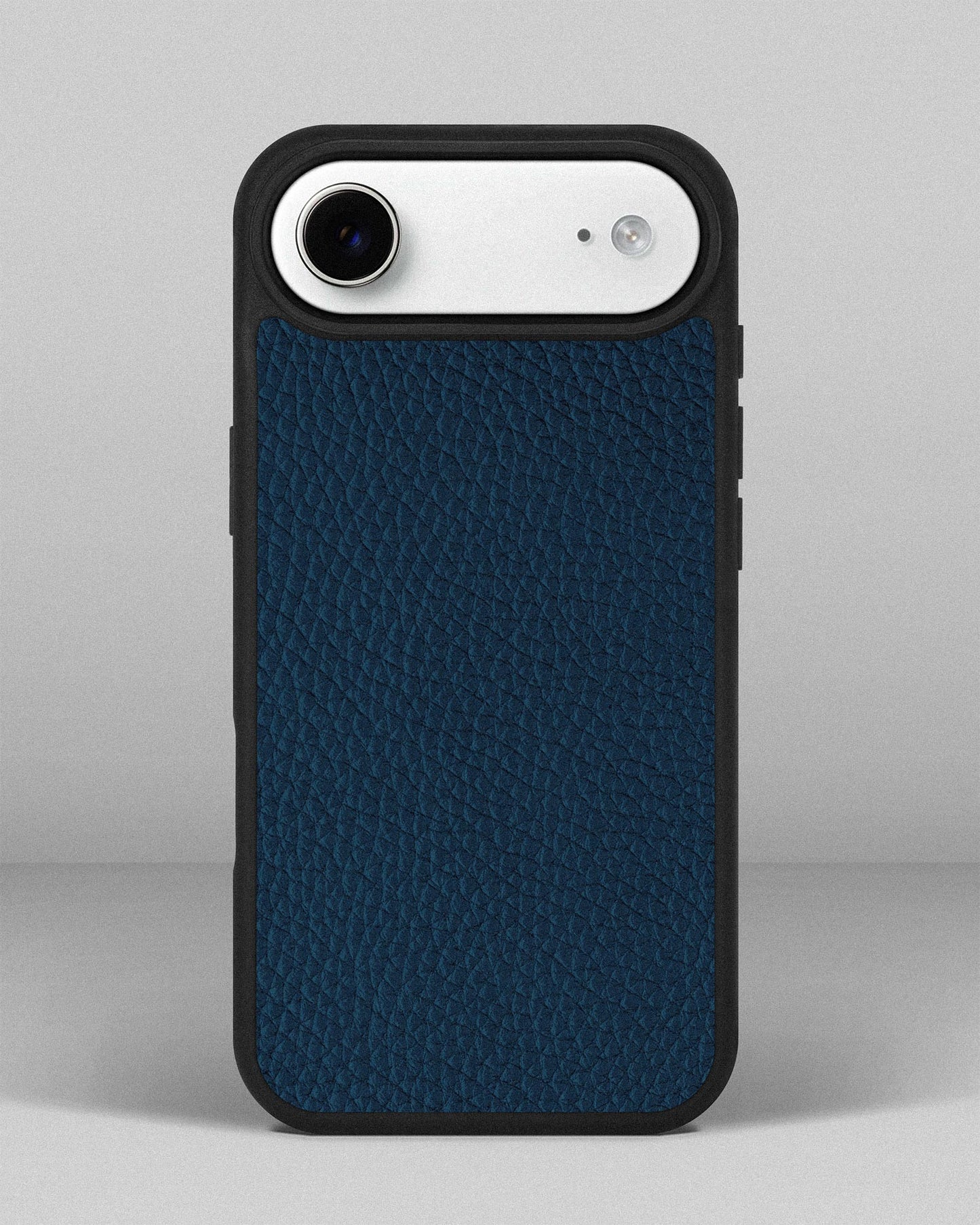 Navy Blue Leather Sport Case for iPhone 17 Air