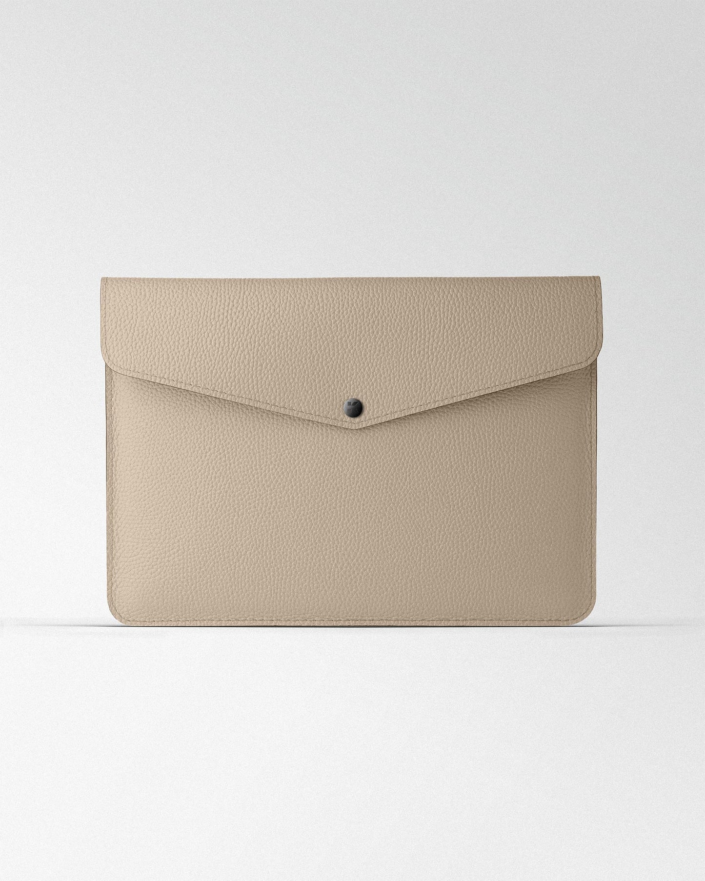 Envelope MacBook Sleeve in Beige Floater Leather