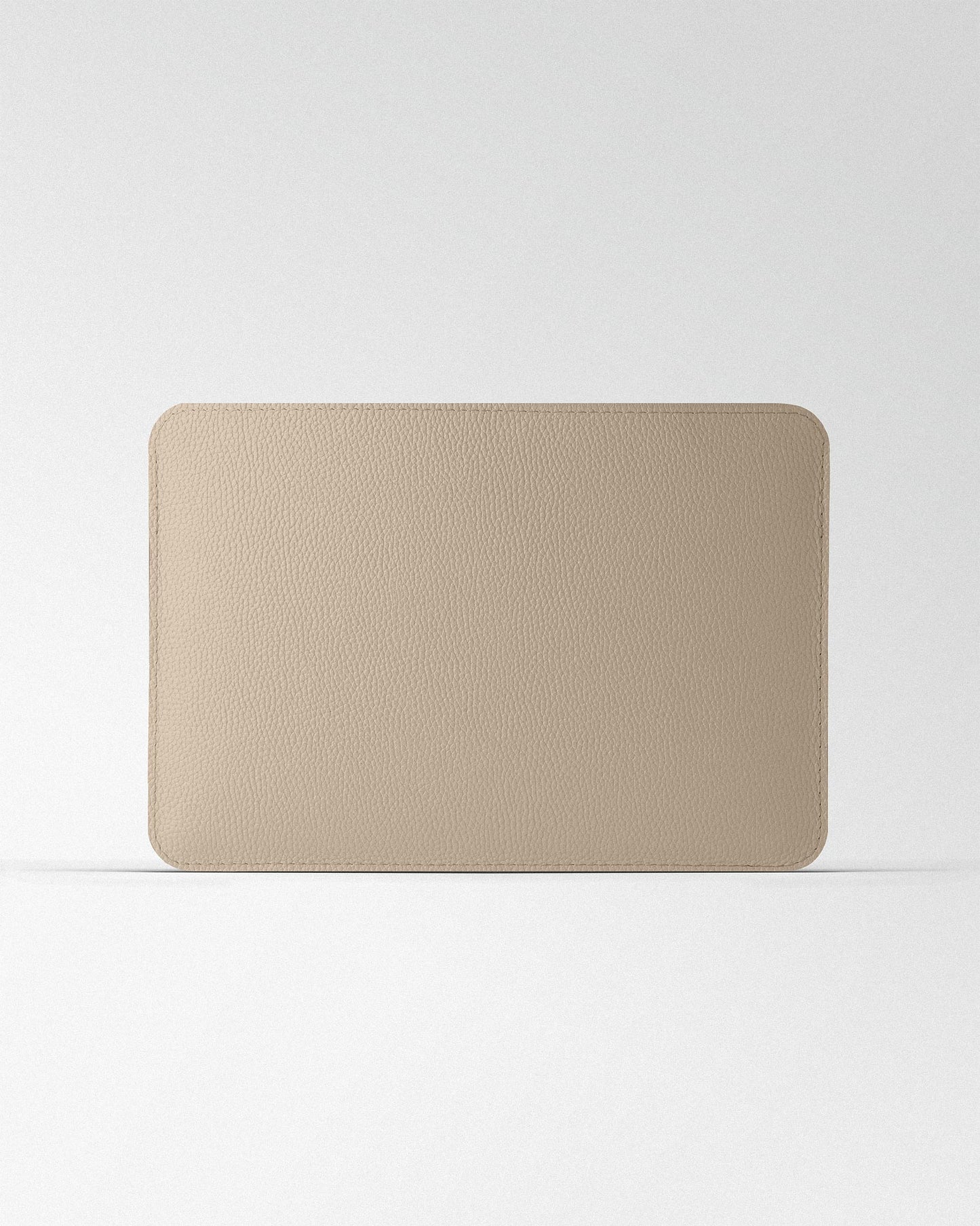 Minimalist MacBook Sleeve in Baige Floater Leather