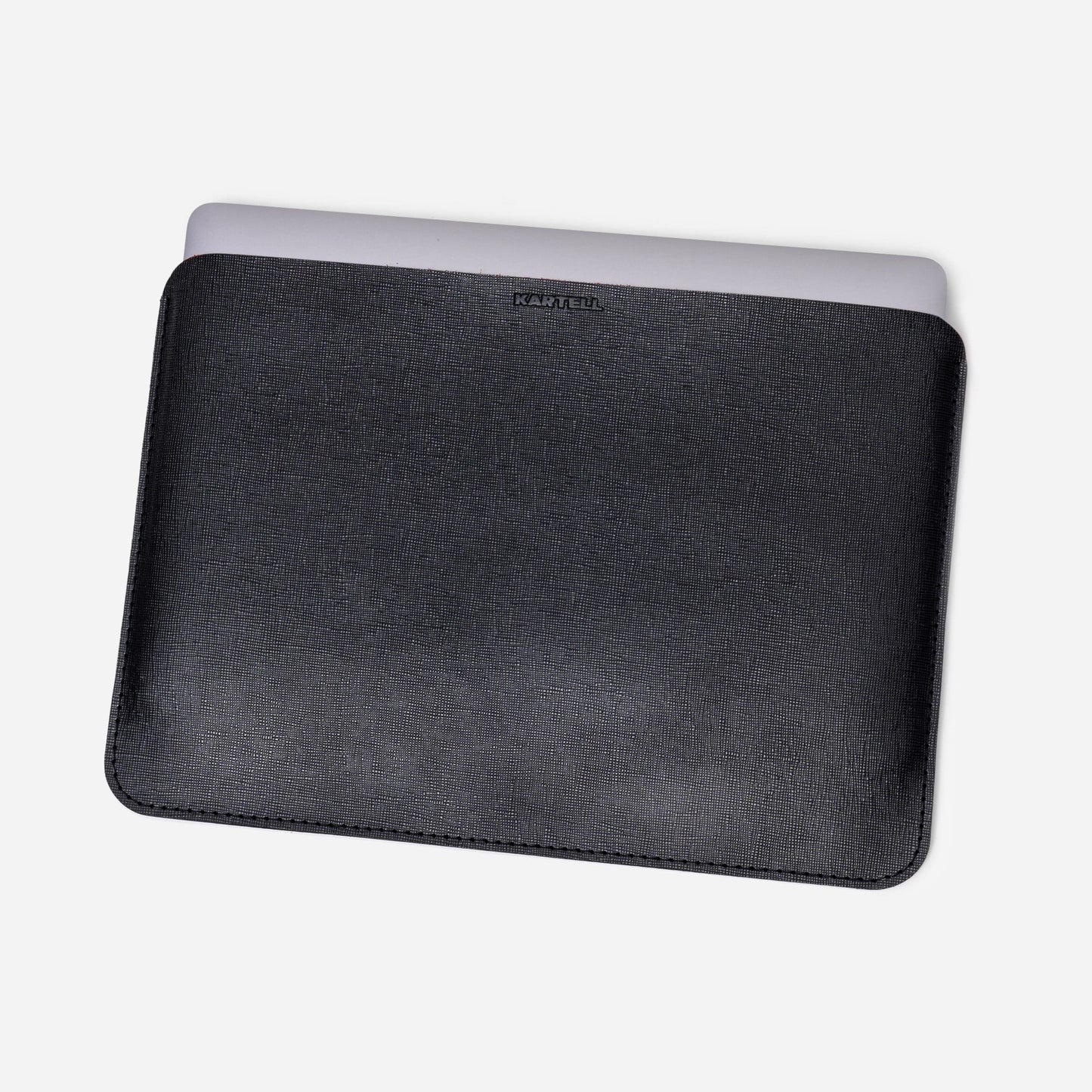 Відкритий чохол MacBook 16 M1 Pro (2021) із чорної шкіри Saffiano