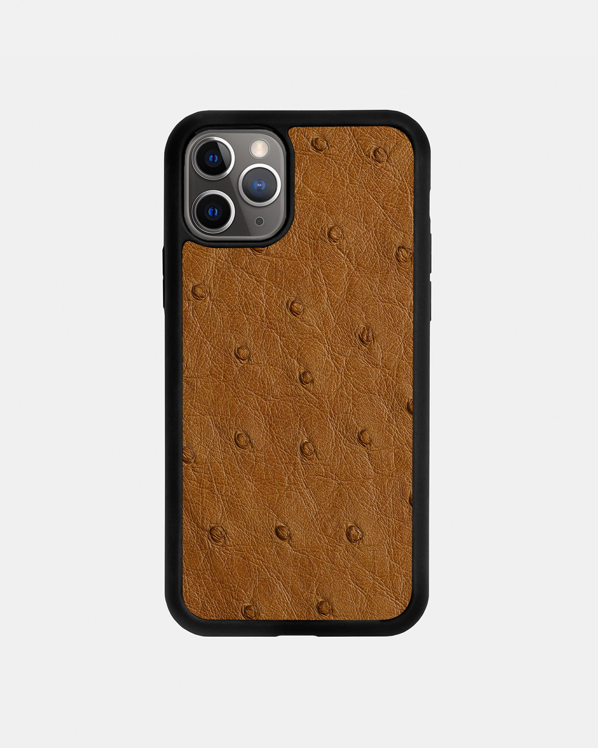 Light brown Ostrich Sport Case for iPhone 11 Pro