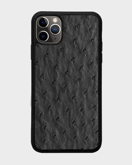 Dark gray Ostrich Sport Case for iPhone 11 Pro Max