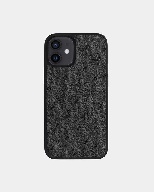 Dark gray Ostrich Sport Case for iPhone 12