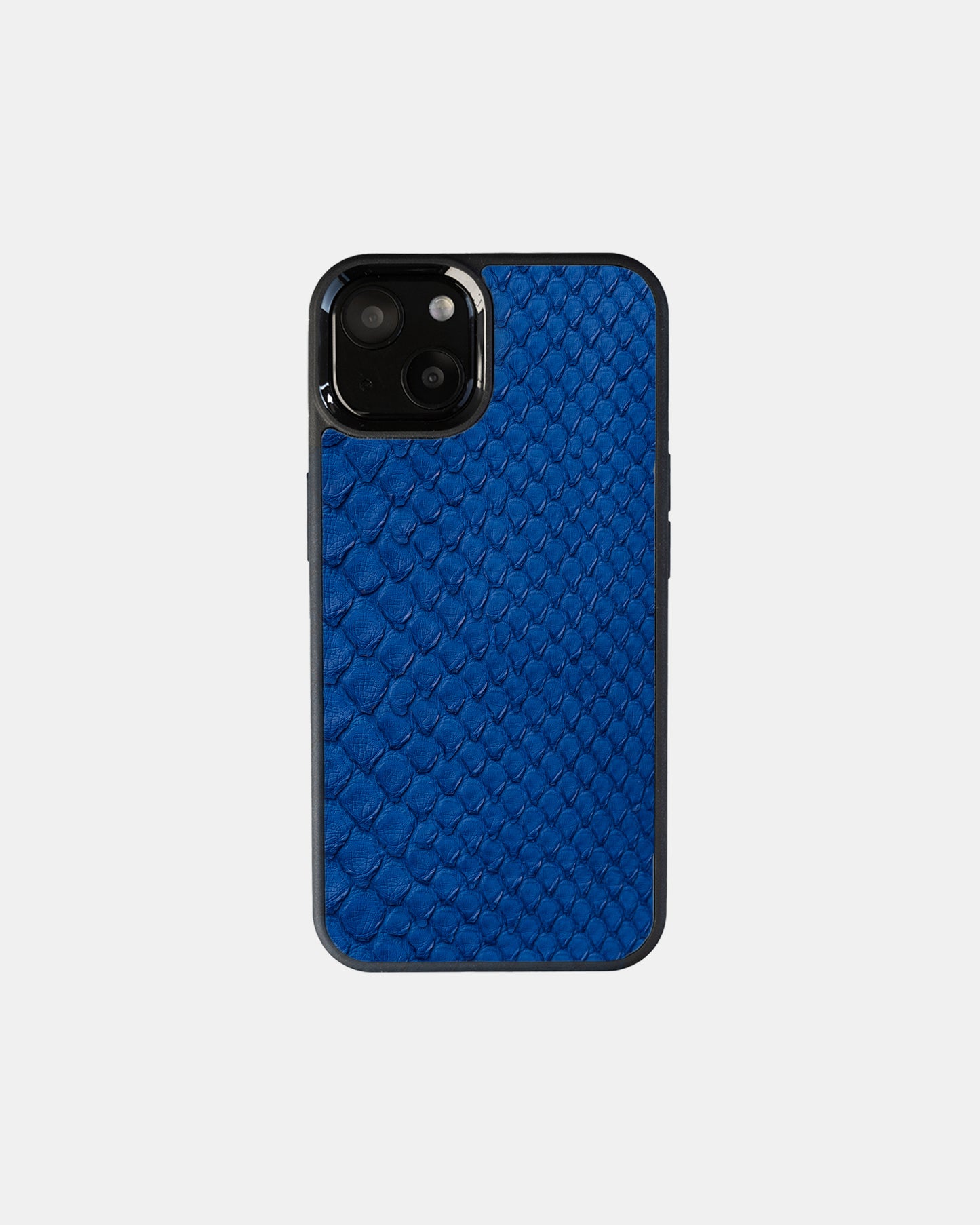 Blue Python Skin Sport Case for iPhone 13