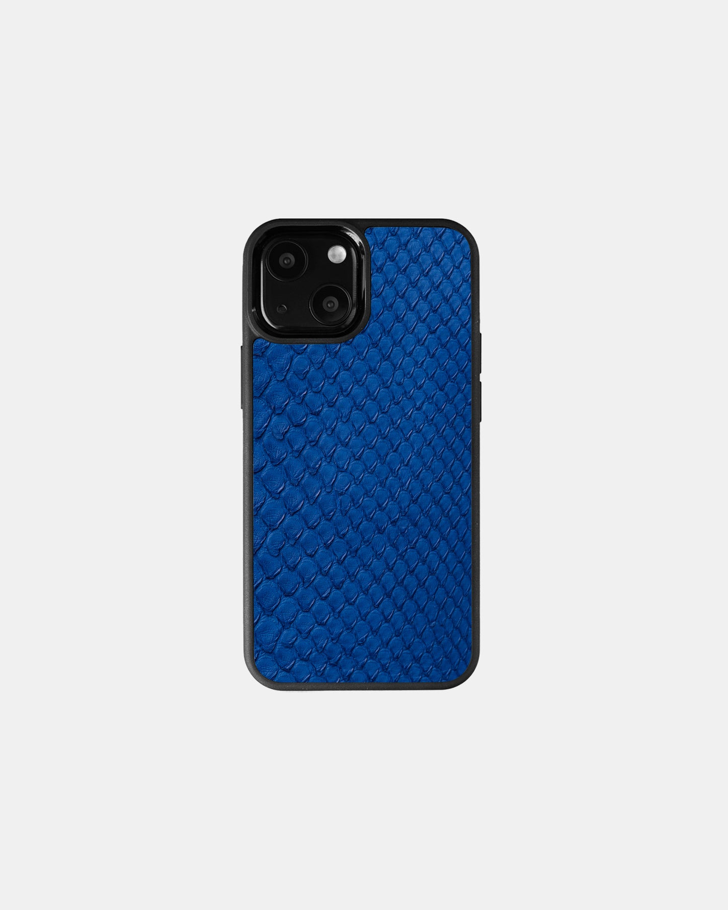Blue Python Skin Sport Case for iPhone 13 Mini