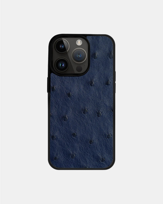 حافظة رياضية باللون الأزرق الداكن لهاتف iPhone 14 Pro