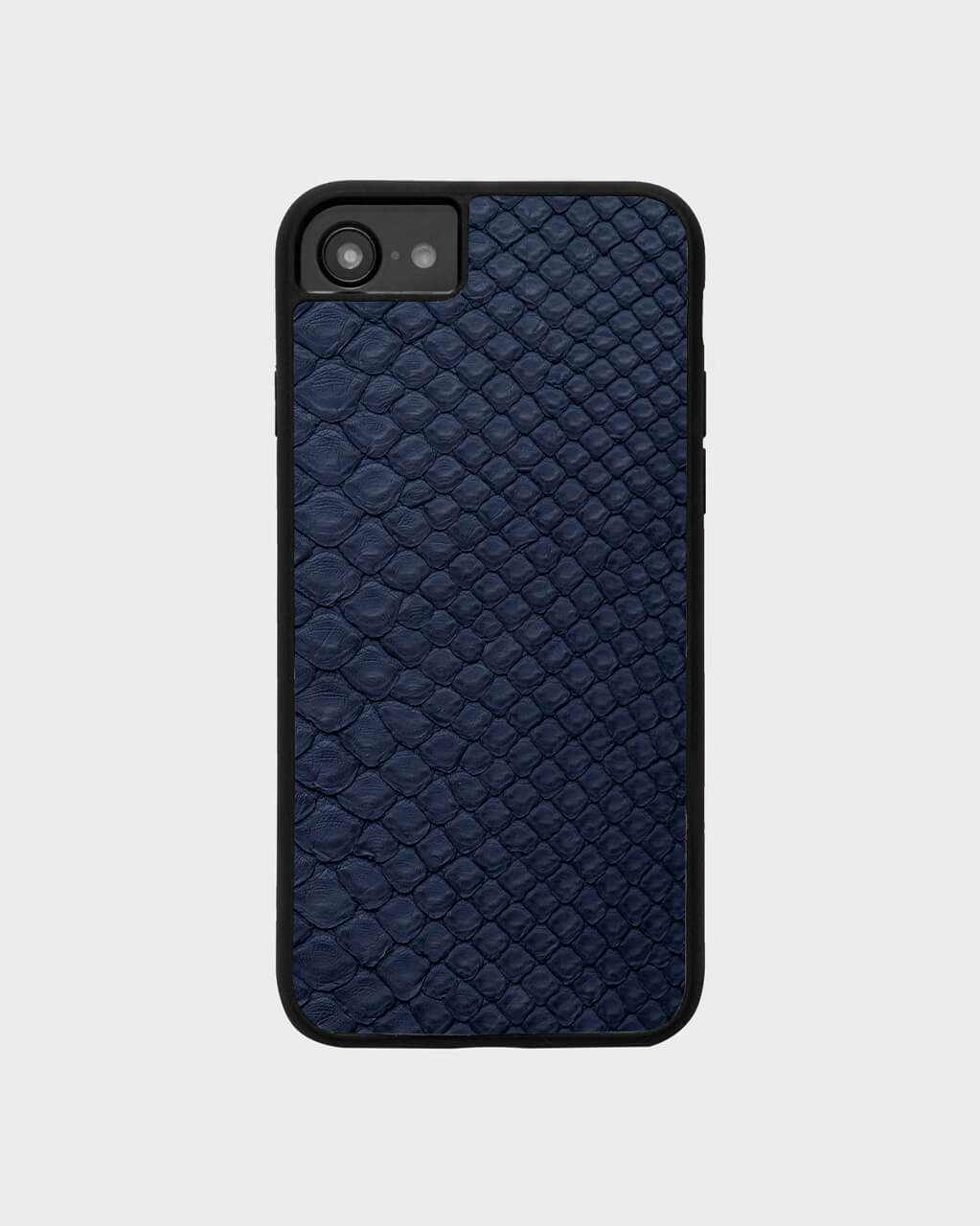 Dark blue Python Skin Sport Case for iPhone se2020