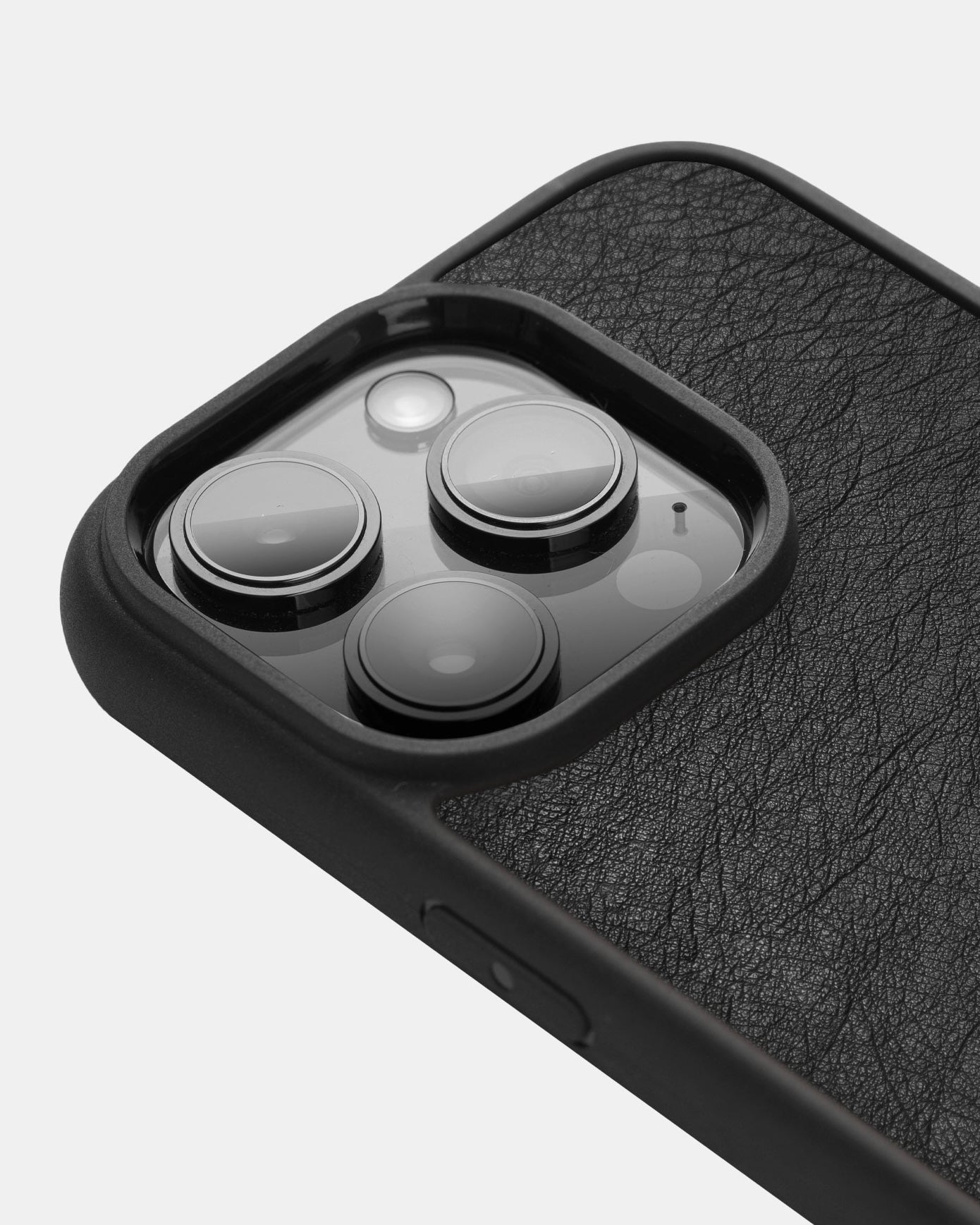 Black Ostrich Sport Case for iPhone 14 Pro Max
